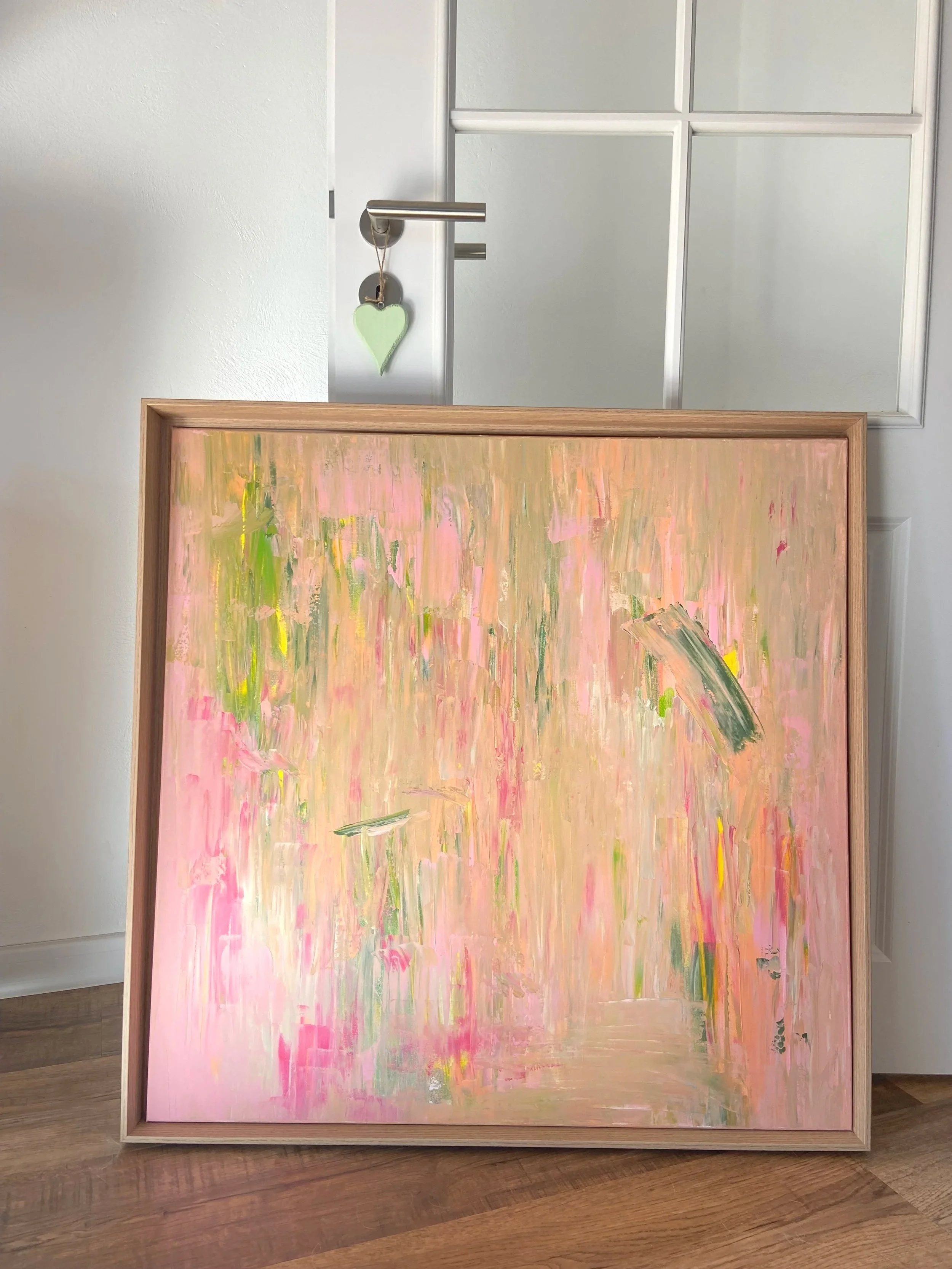 "spring blossom" 80x80 cm