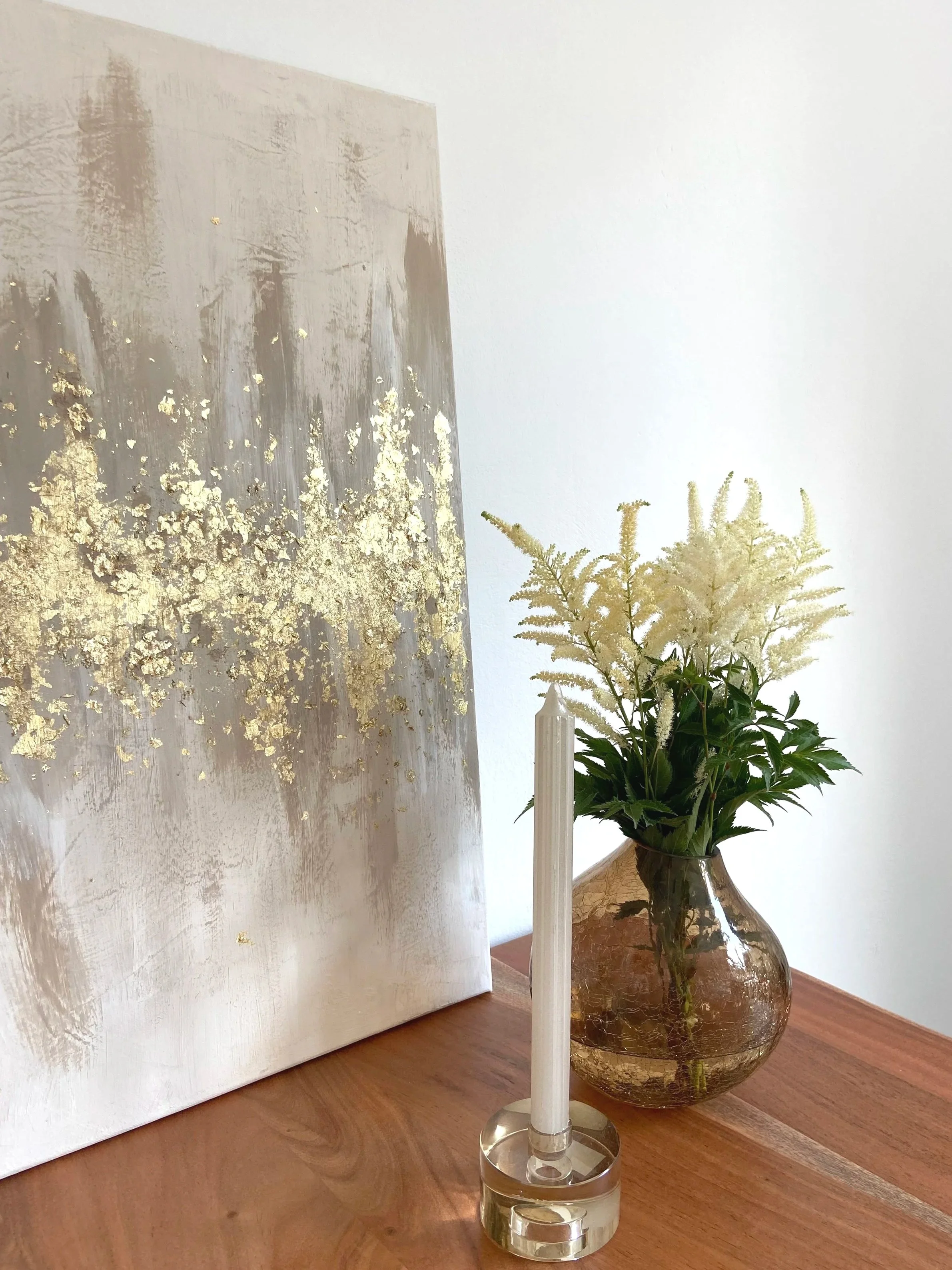 "let it shine" 50x70 cm