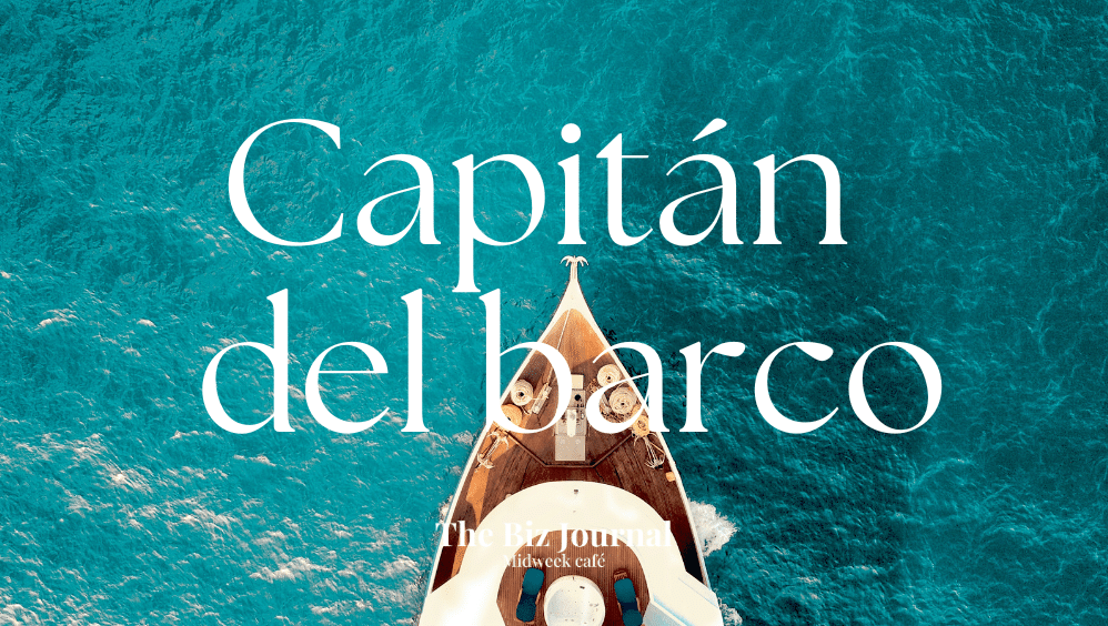 El capitán del barco