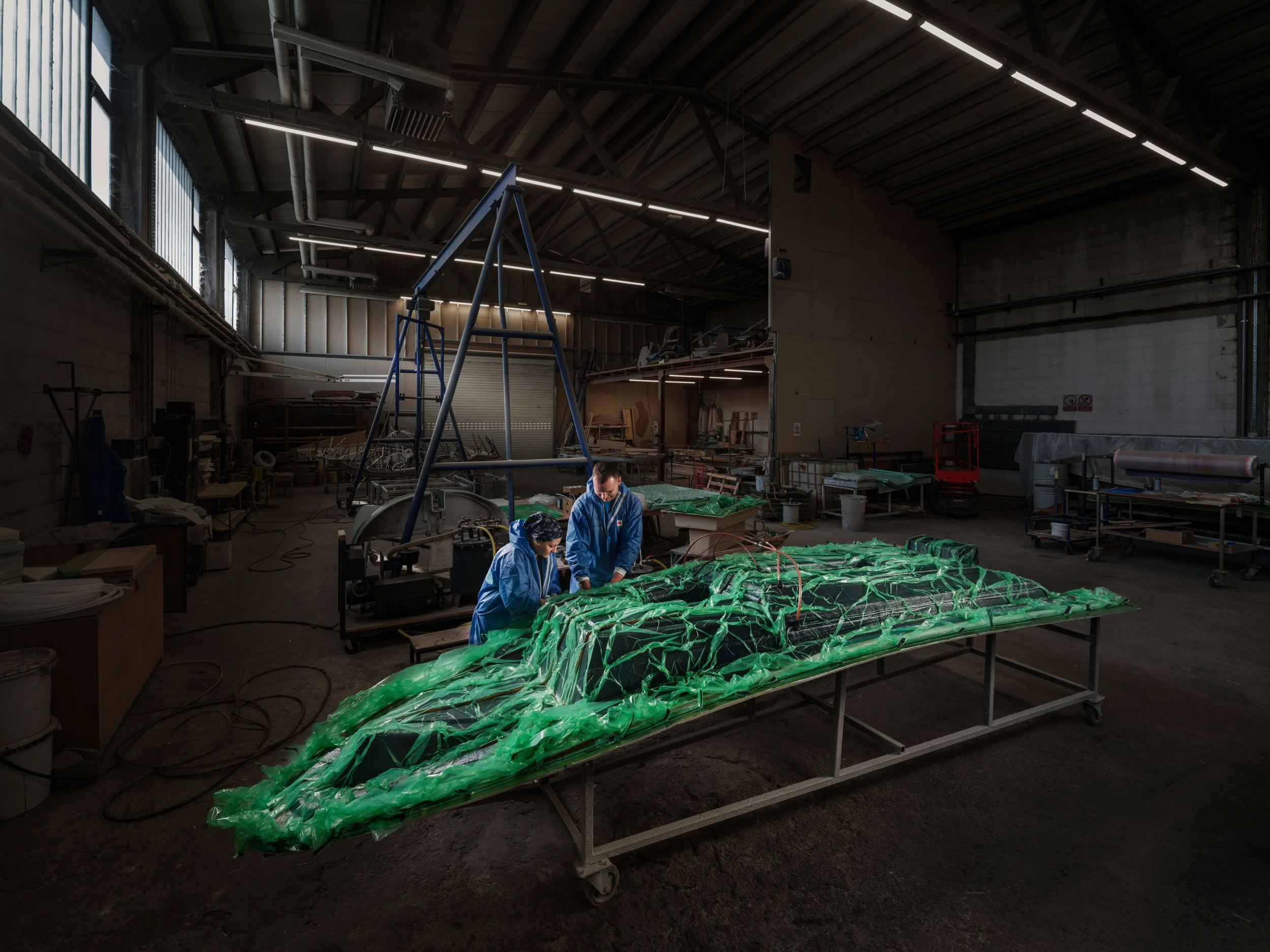 Advanced 3D vacuum infusion technology process