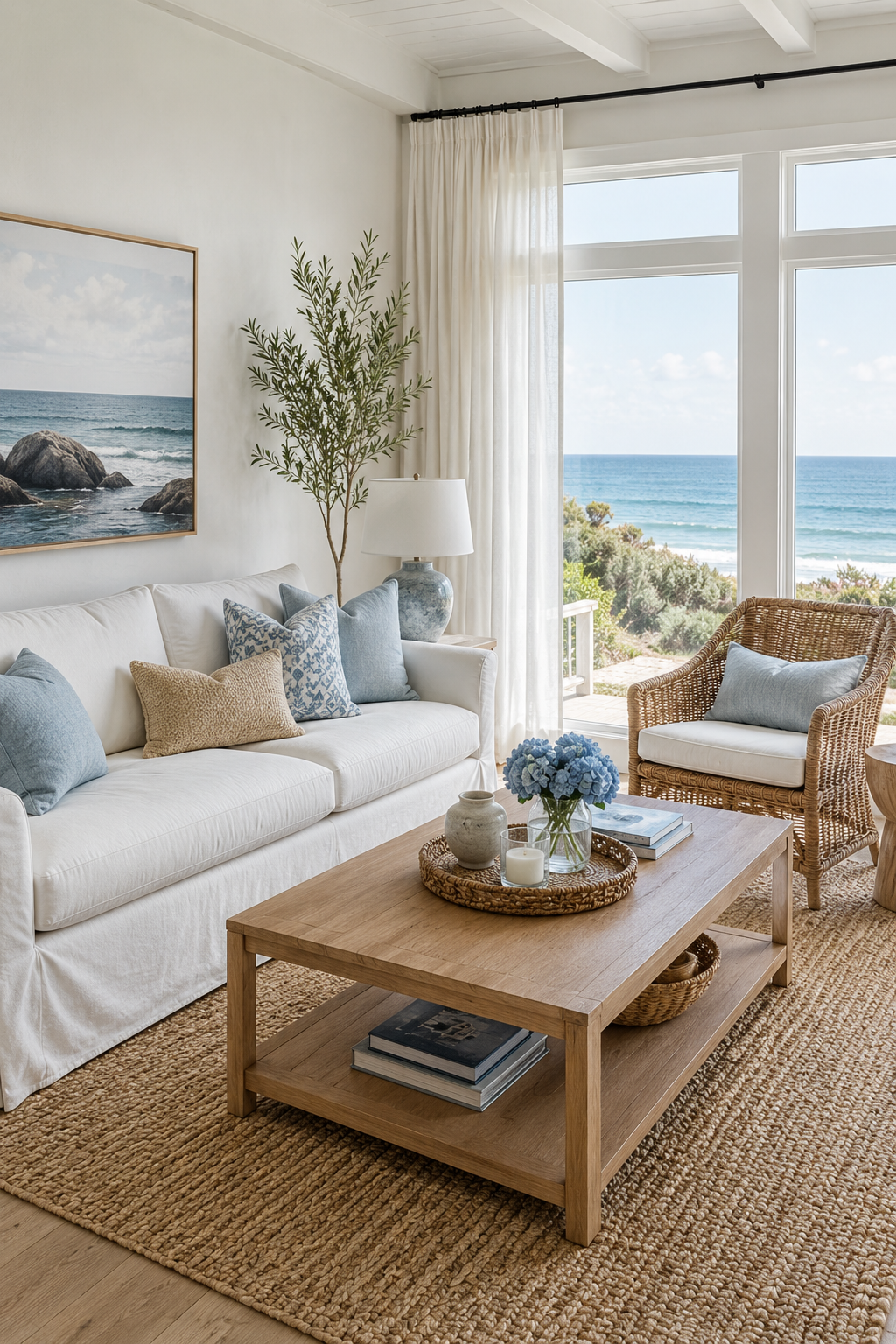 Coastal living room – 7 products for a beach house feel