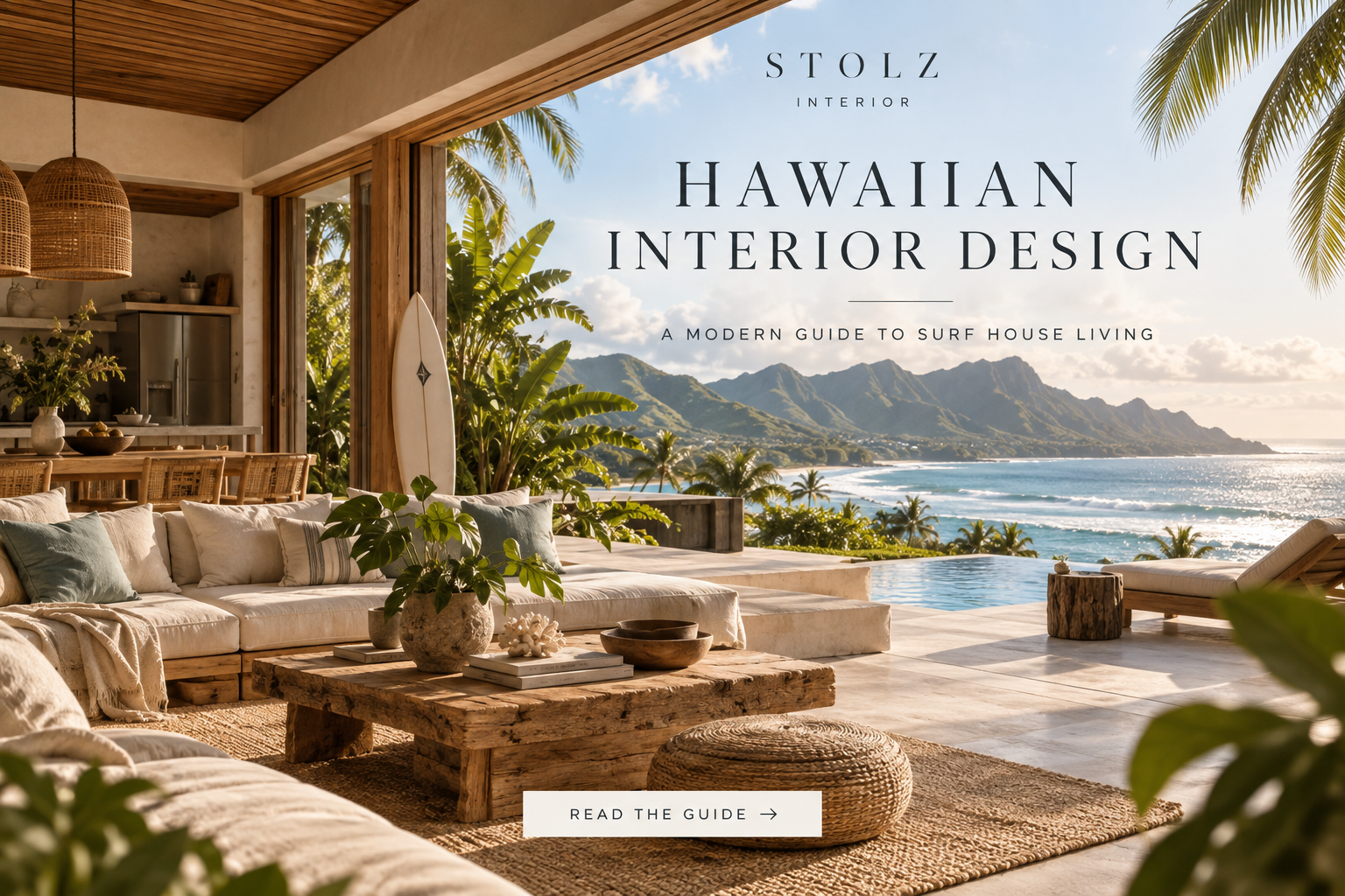 🌺 HAWAIIAN INTERIOR DESIGN