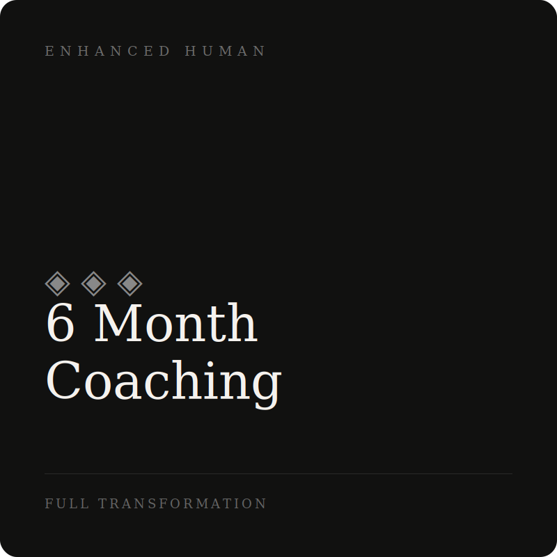 Coaching - 6 Month Package