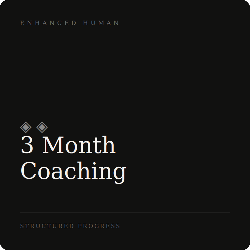 Coaching - 3 month Package
