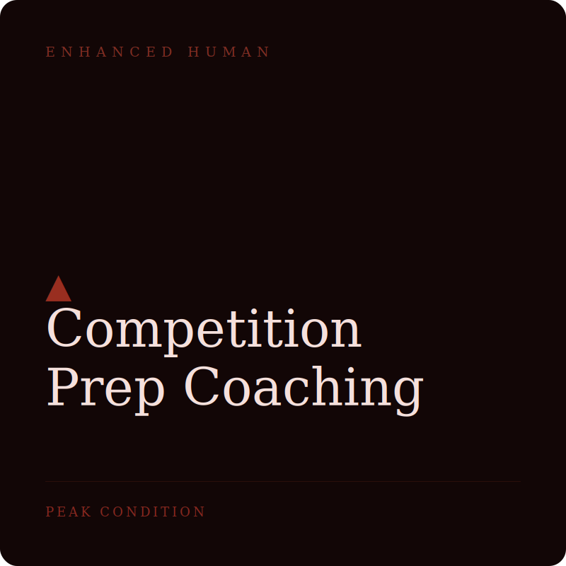 Competition Prep Coaching