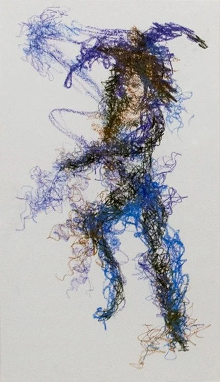 Ölkreide und Buntstift auf Papier, 29,7 x 42cm