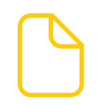 Icon of a yellow paper document with a folded top corner