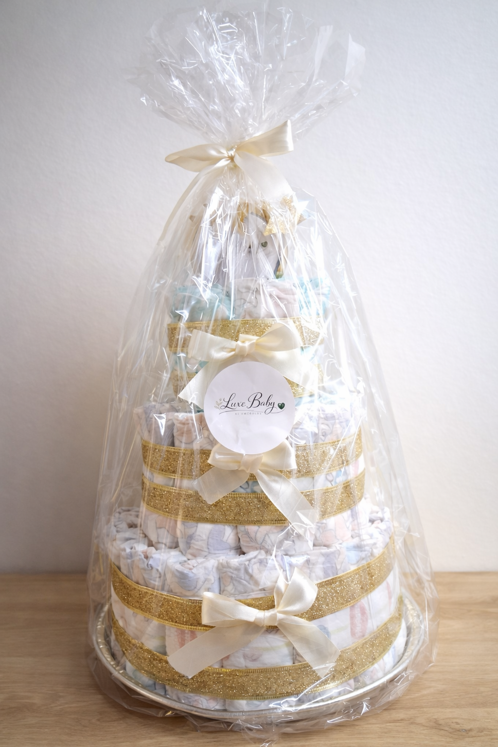 LuxeBaby (The Golden Hour) Nappy Cake