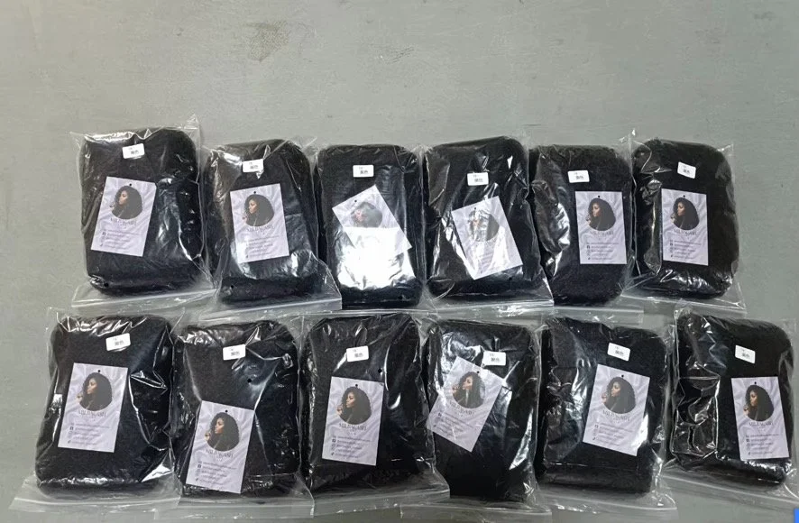 MilbaCash Raw Afro Kinky Bulk: 100% Human Hair 16'', 30g