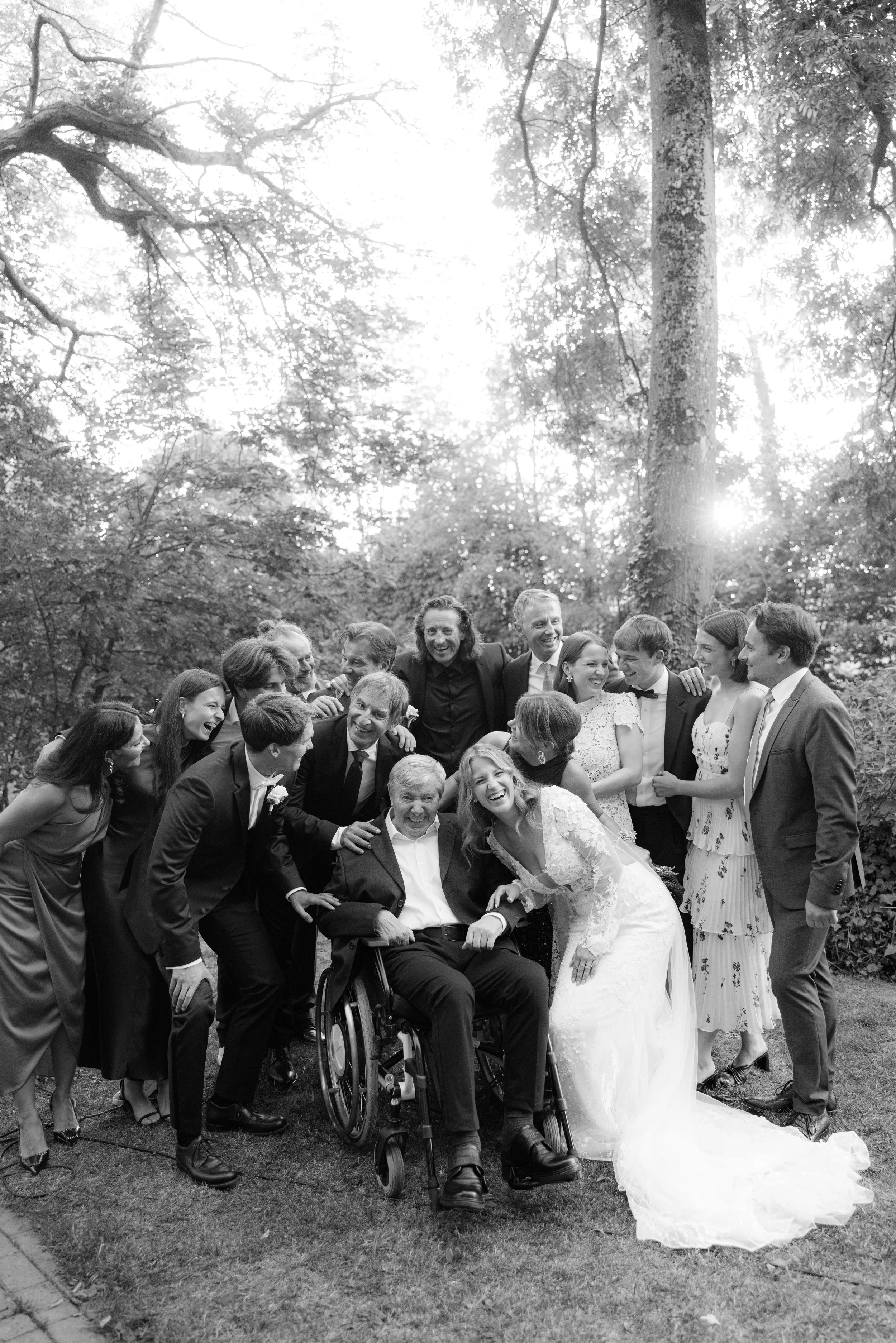 An Outdoor Wedding Ceremony at the Romantic Hotel Hof zur Linde in Münster, Germany: Tascha & Dirk