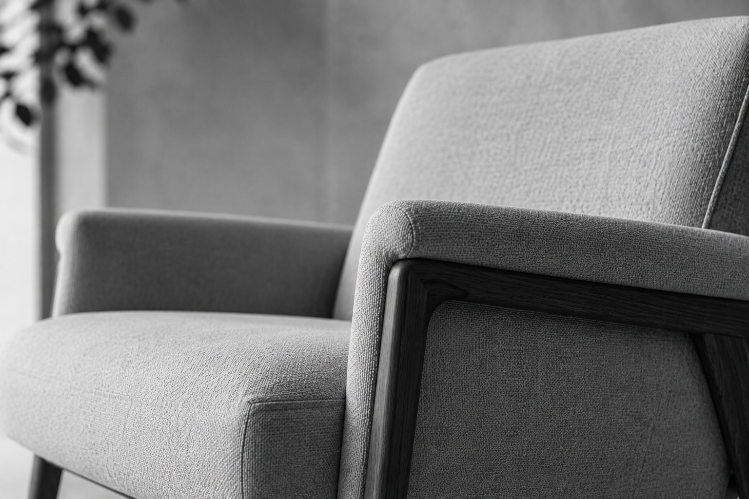 A comfortable armchair creates a welcoming place to rest, reflect and enjoy the everyday moments that make a house feel like home.