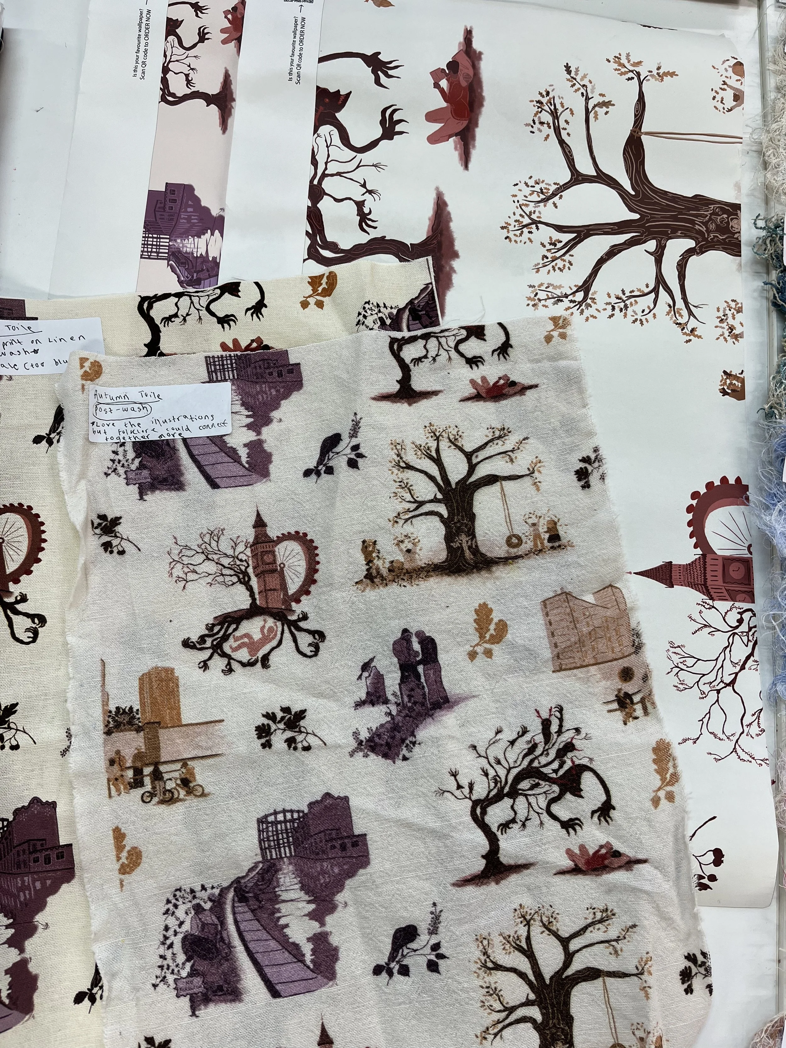 Modern Toile de Jouy Collection