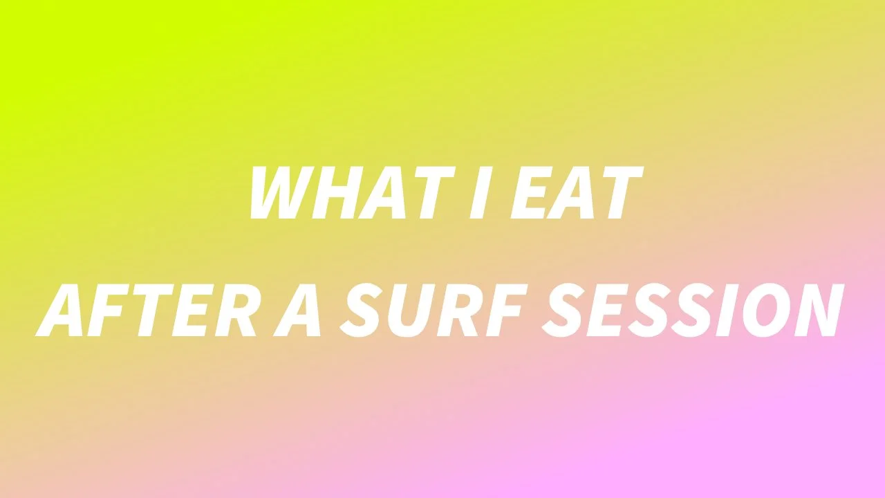 What I Eat After a Surf Session – Post-Surf Power Balls for Recovery