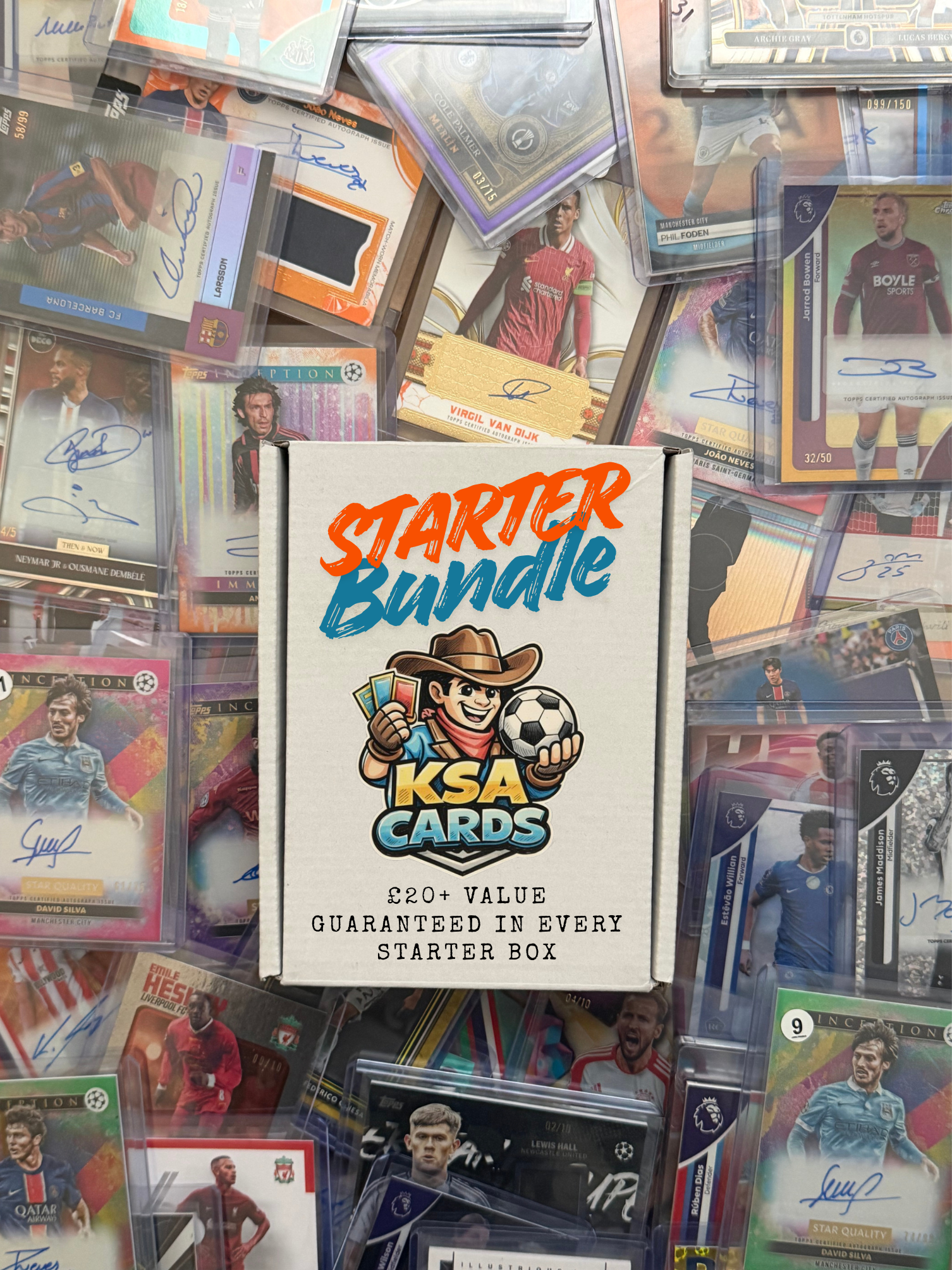 Football Cards: Starter Bundle (£20+ Value)