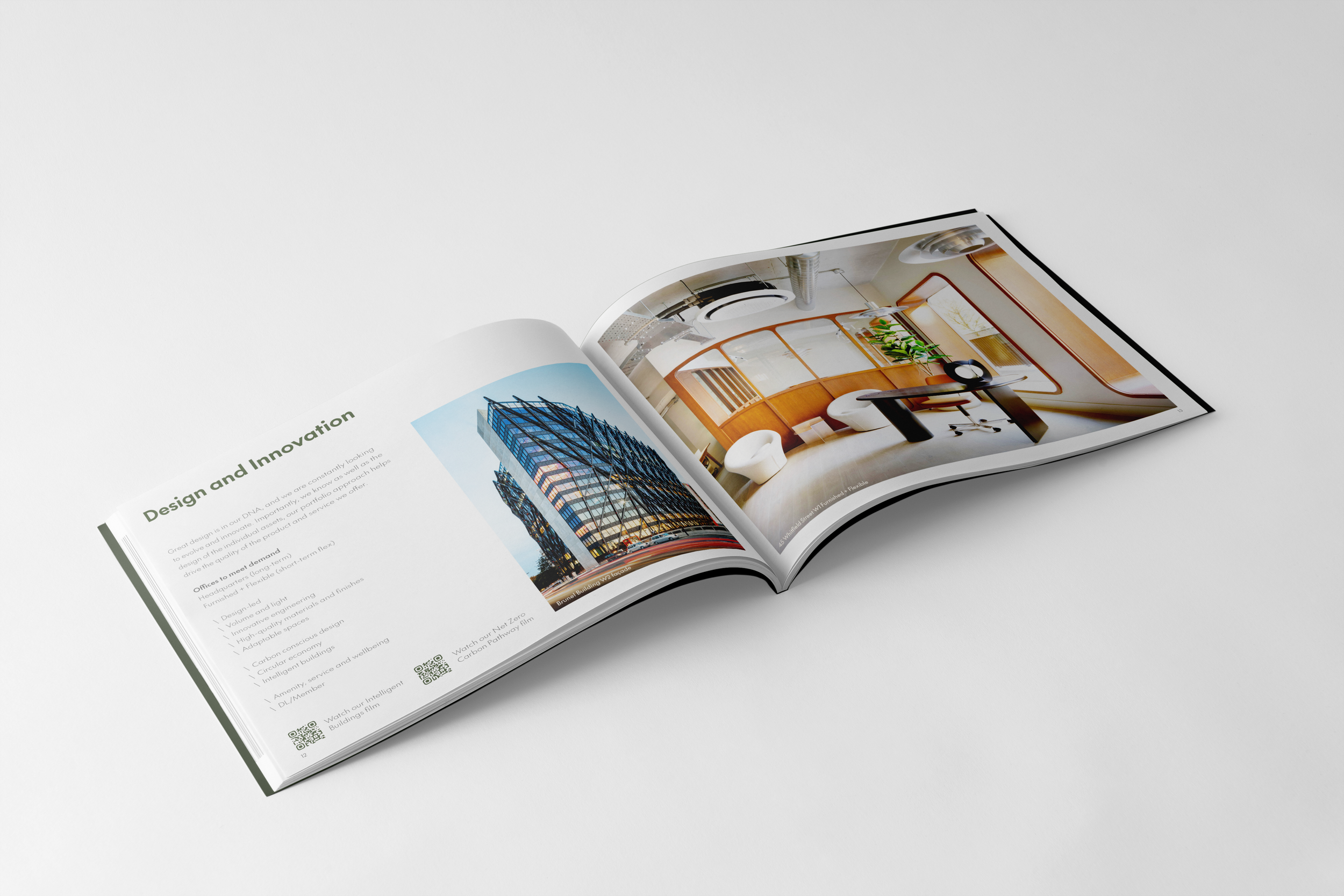 Introducing Derwent London • Premium Printed Brochure