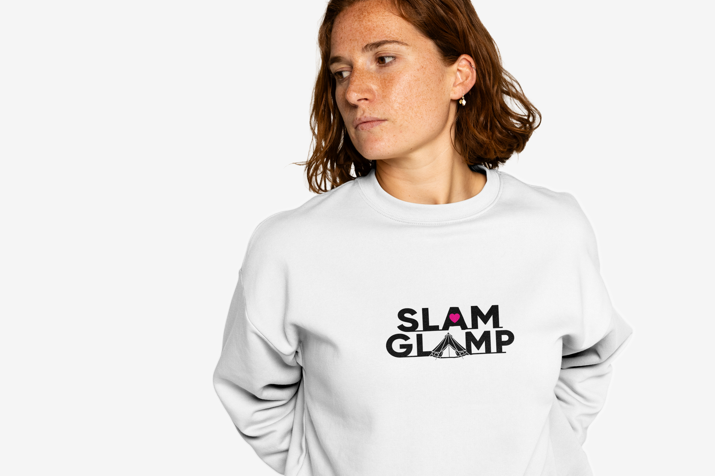 Woman+in+white+SLAM+GLAMP+sweatshirt+mockup_front.png
