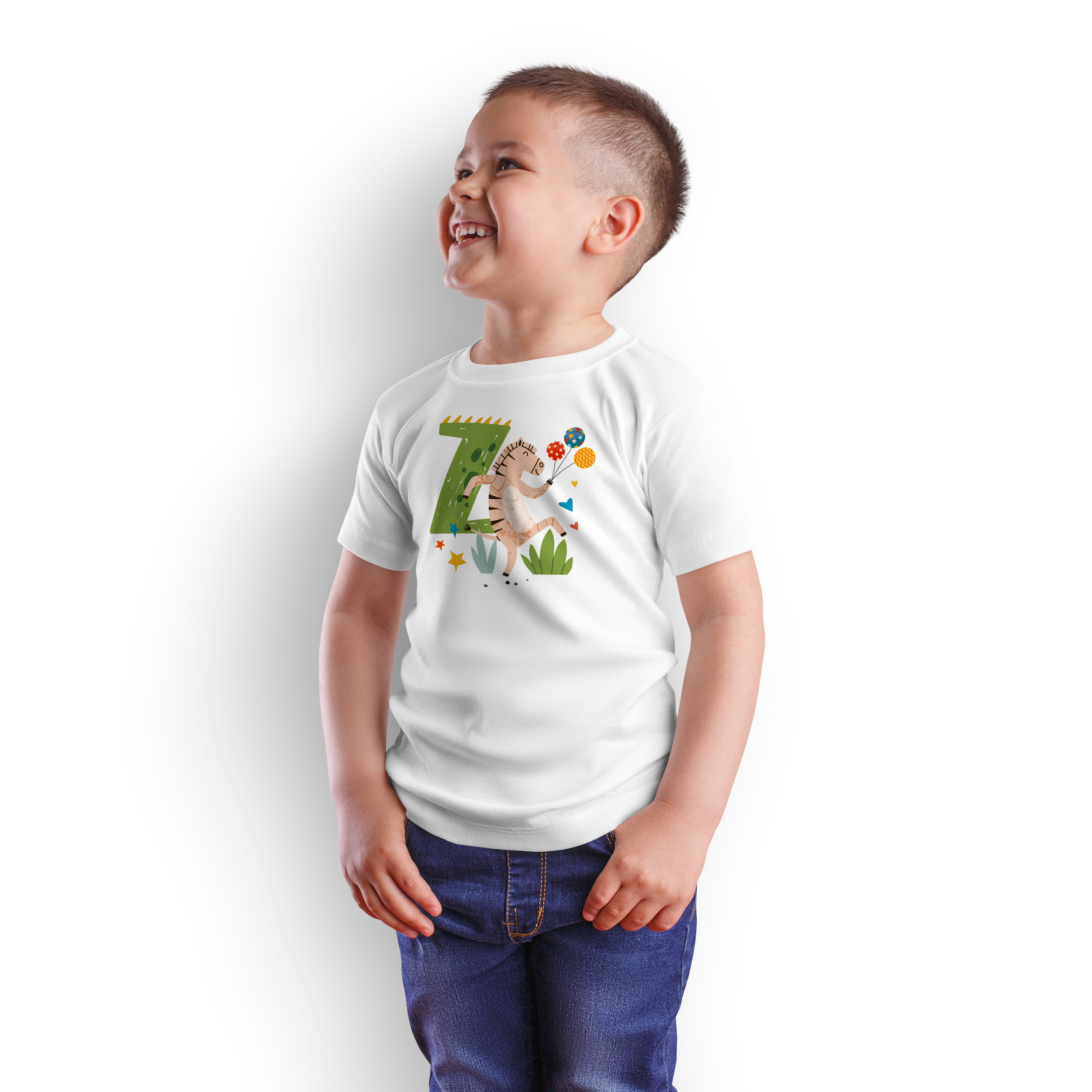 Z is for Zebra Kids T-Shirt