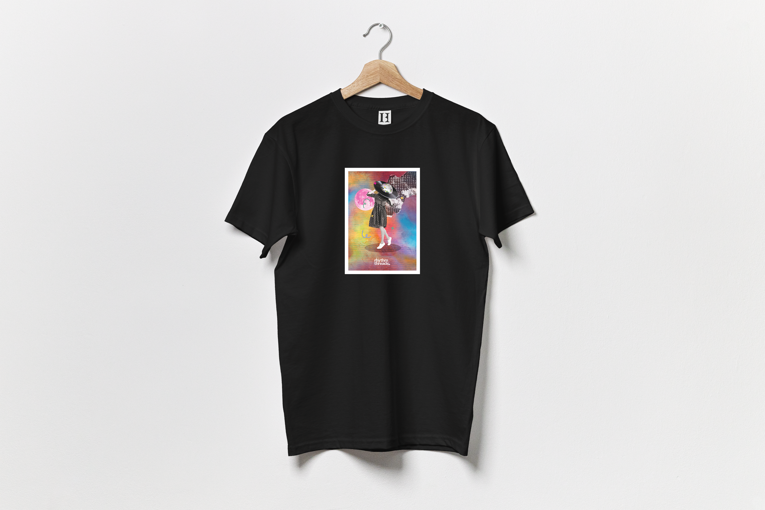 'Disco Head Girl' black T-shirt • £40.00