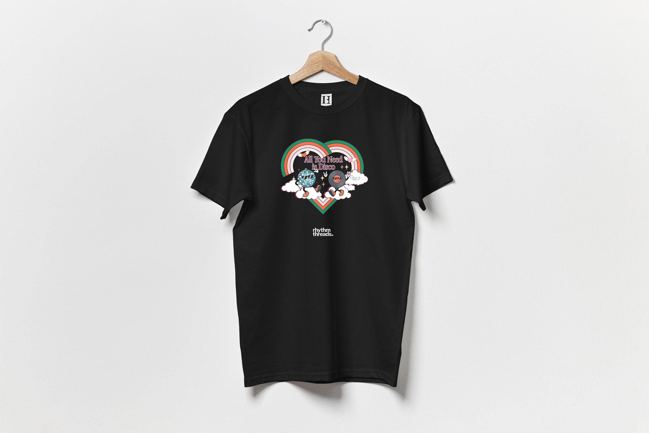 'All You Need is Disco' black T-shirt • £40