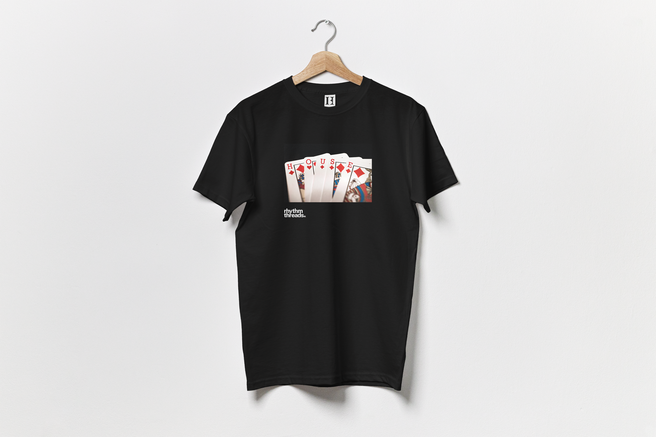'Poker Hand (HOUSE)' black sweatshirt