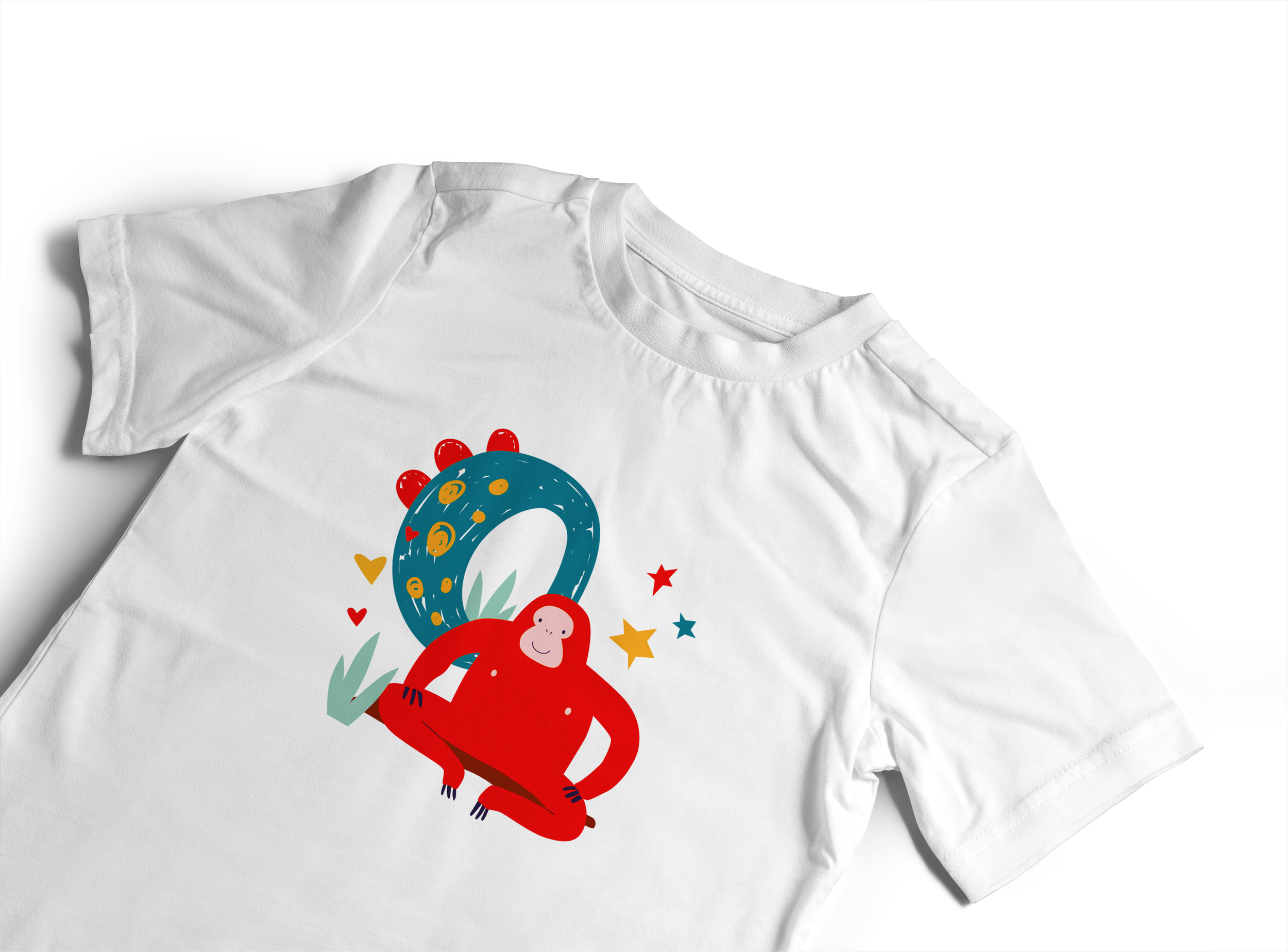 O is for Orangutan Kids T-Shirt