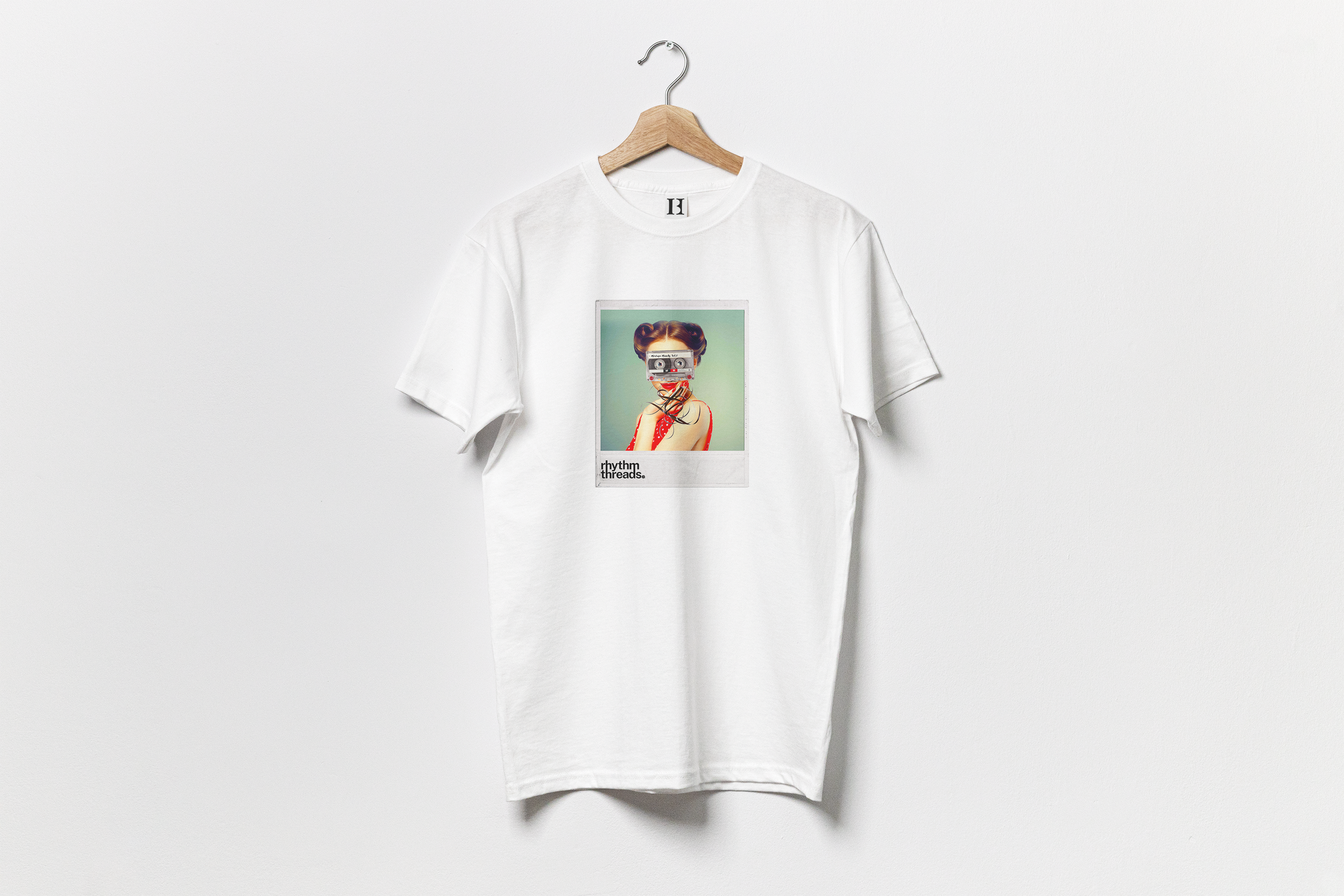 'Mixtape Mandy' white T-shirt