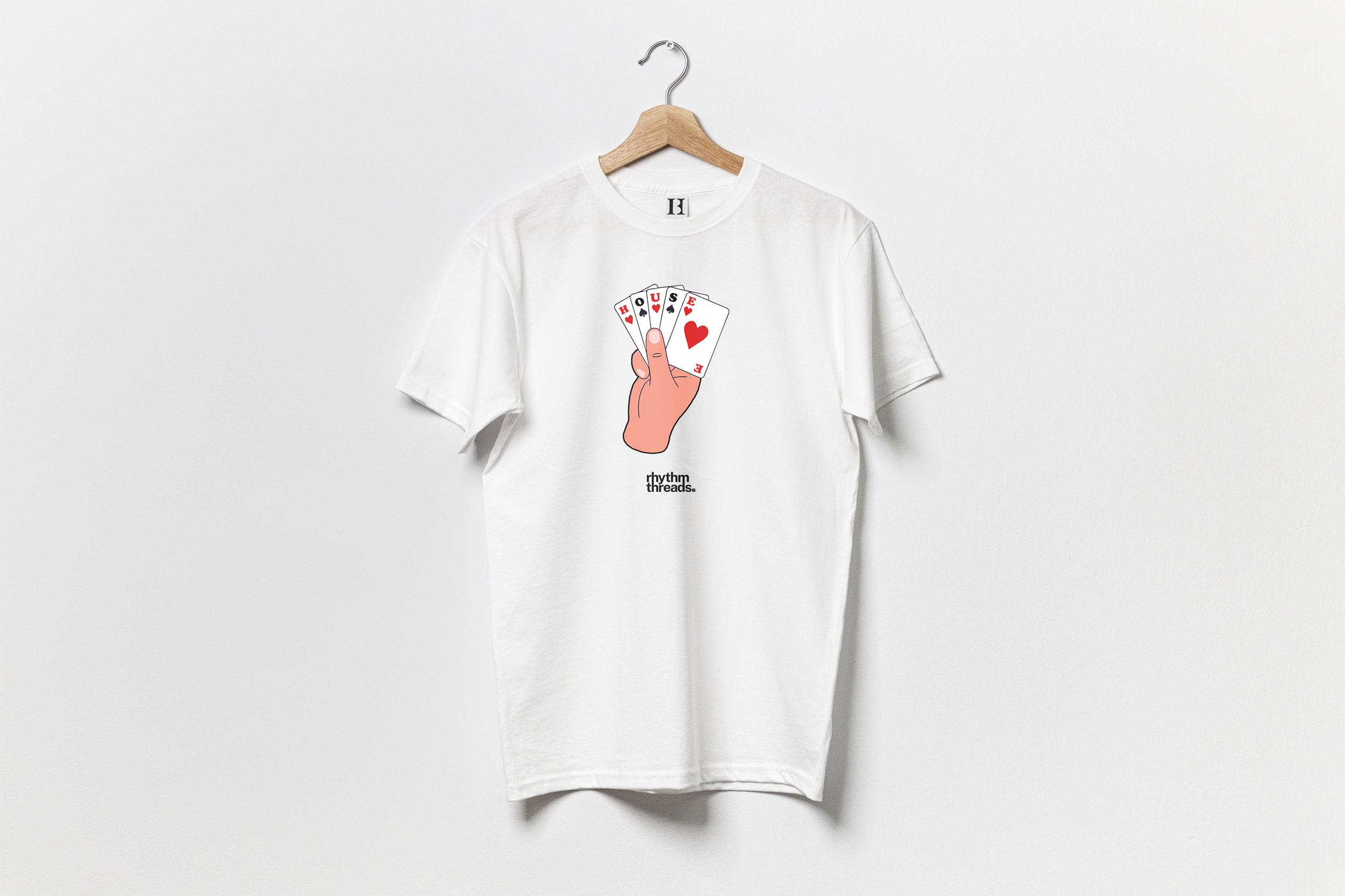 'HOUSE Hand' white T-shirt