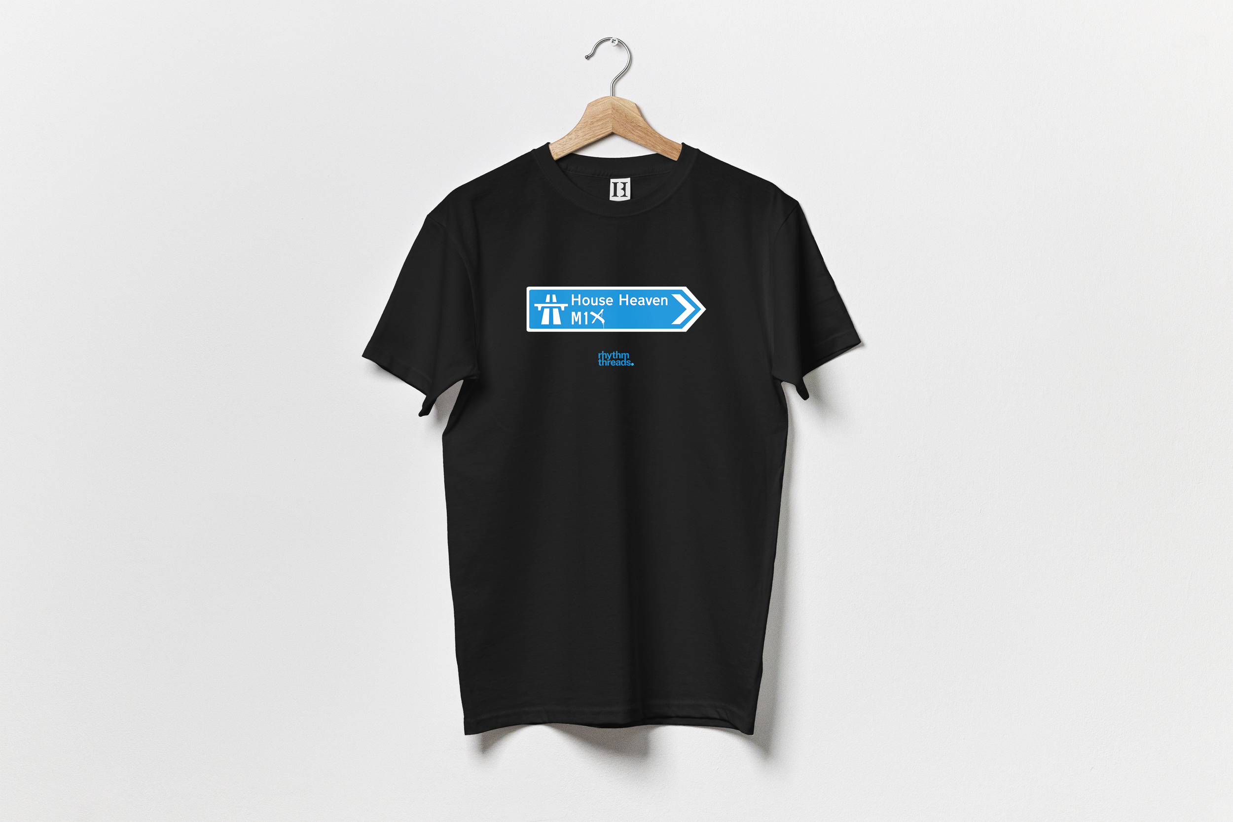'House Heaven' black T-shirt • £40.00