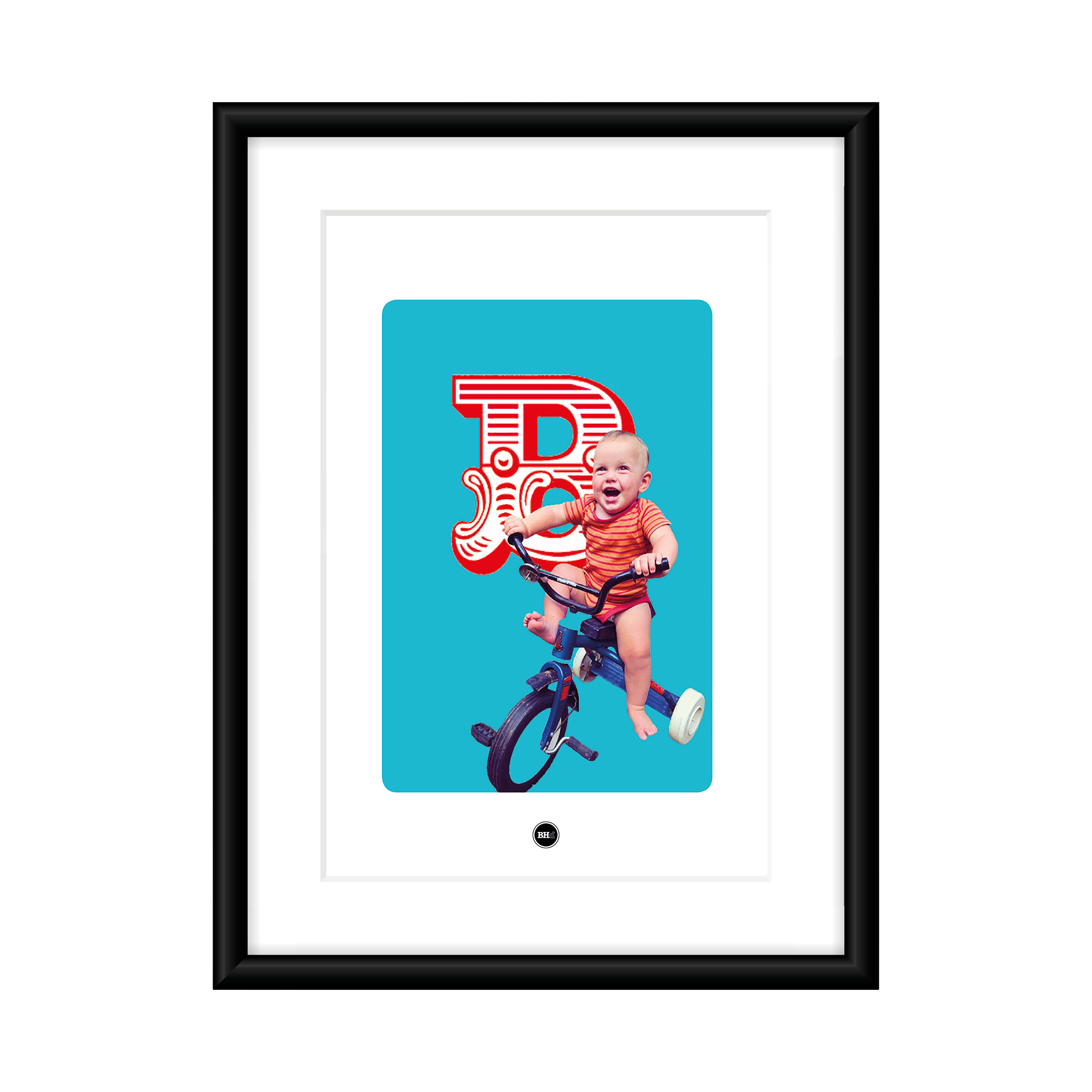 Benji in black frame.png