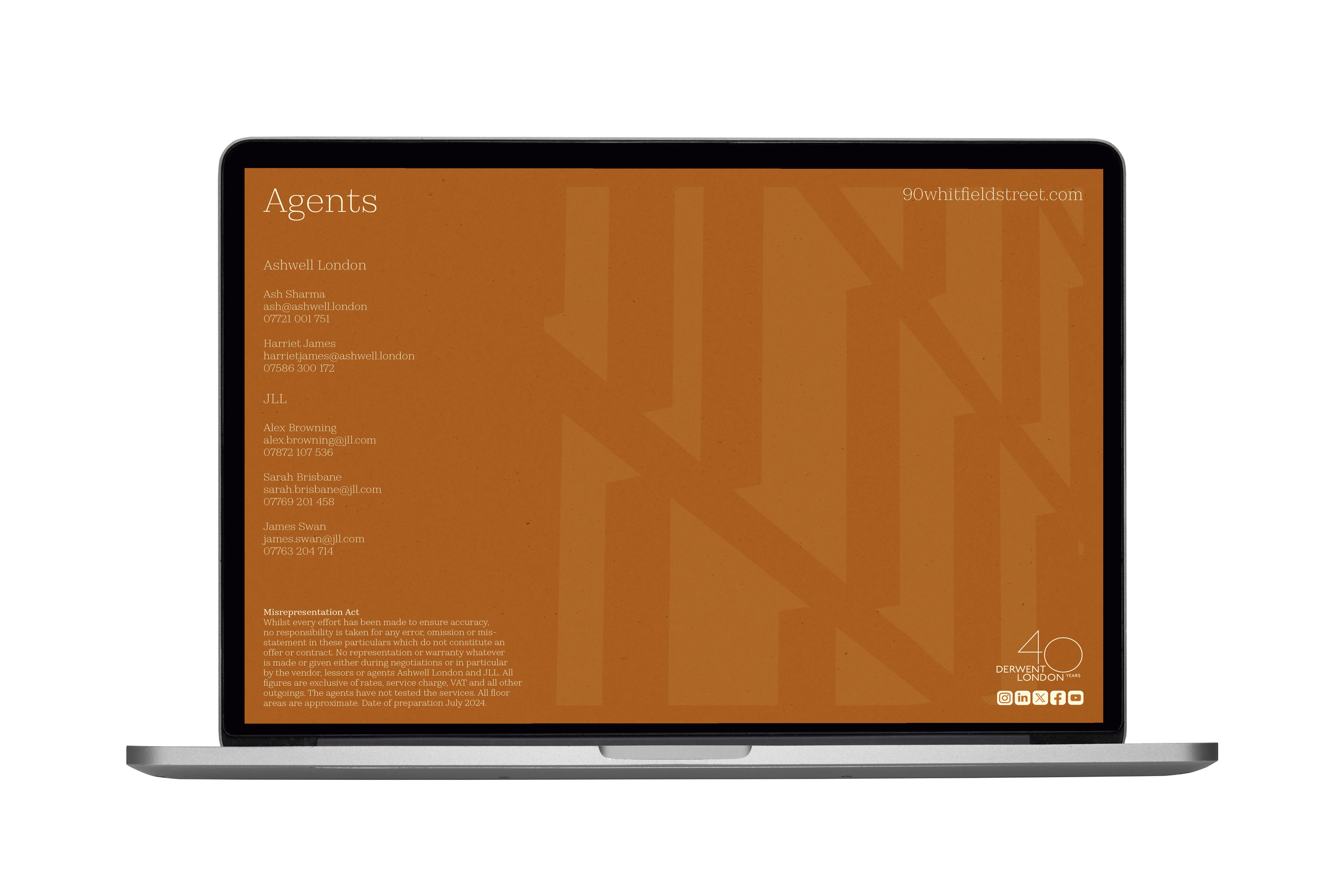 90 Whitfield Street W1 • Digital Brochure