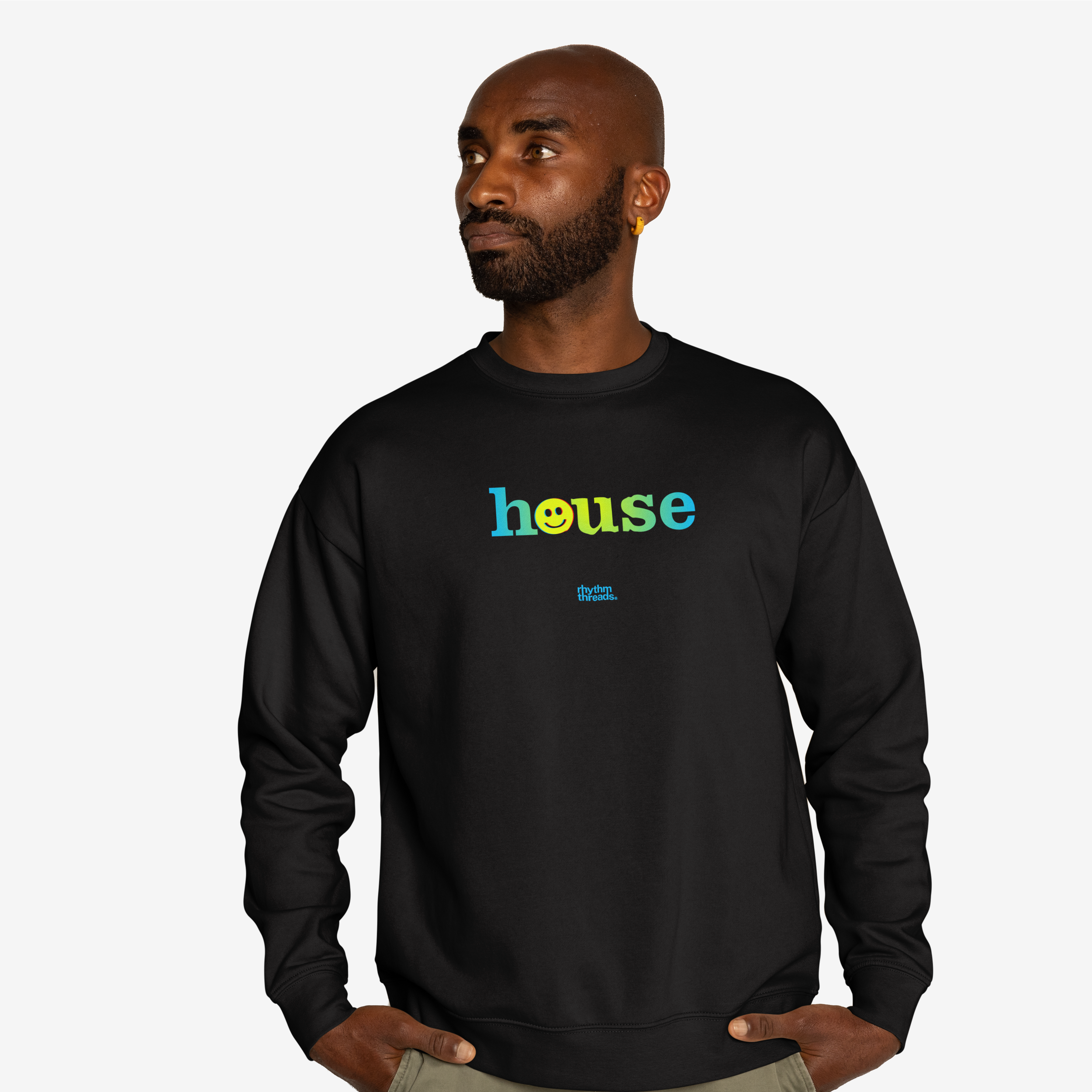 'HOUSE 5' black sweatshirt • £60.00