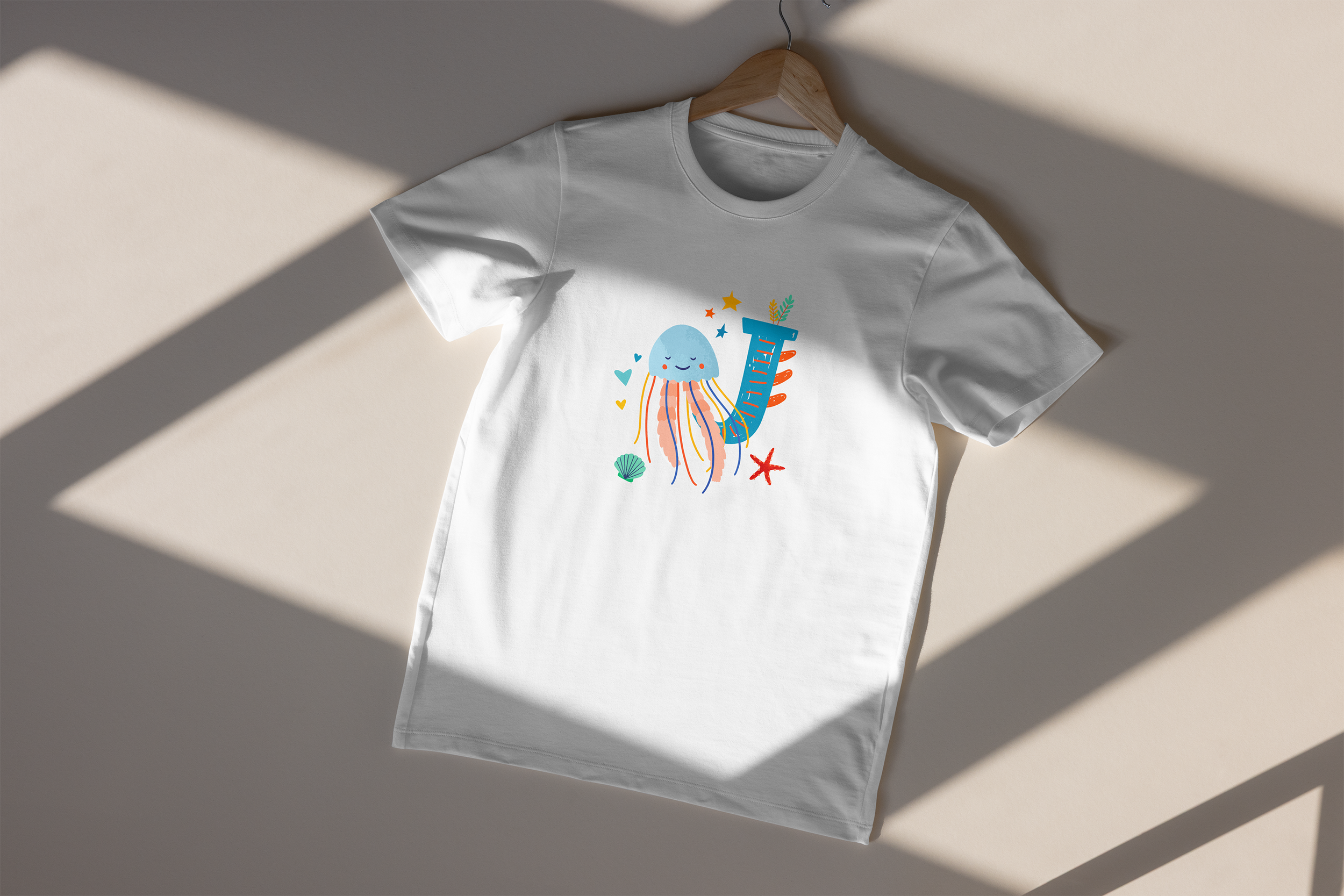 J is for Jellyfish Kids T-Shirt