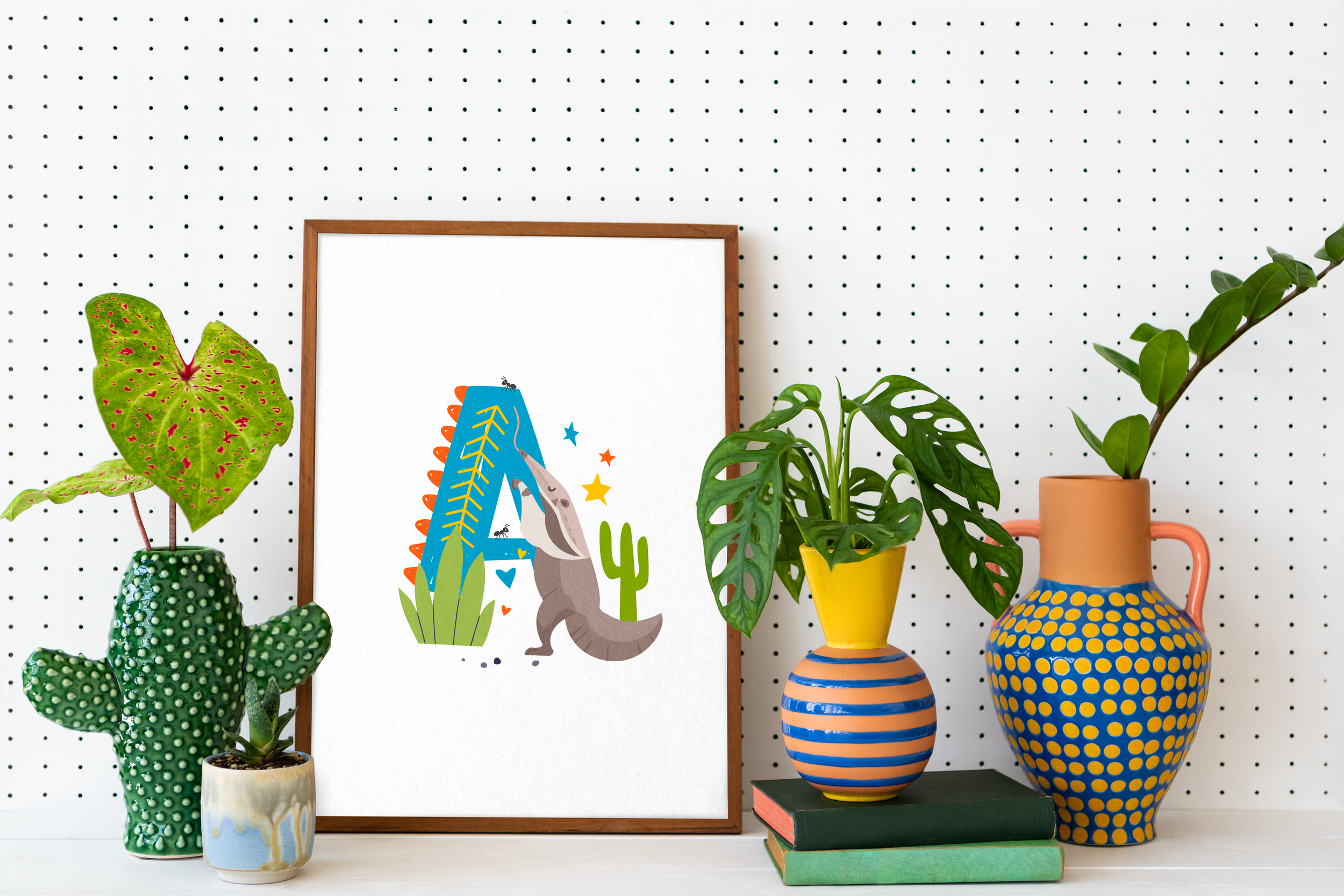 A is for Anteater Giclée Print