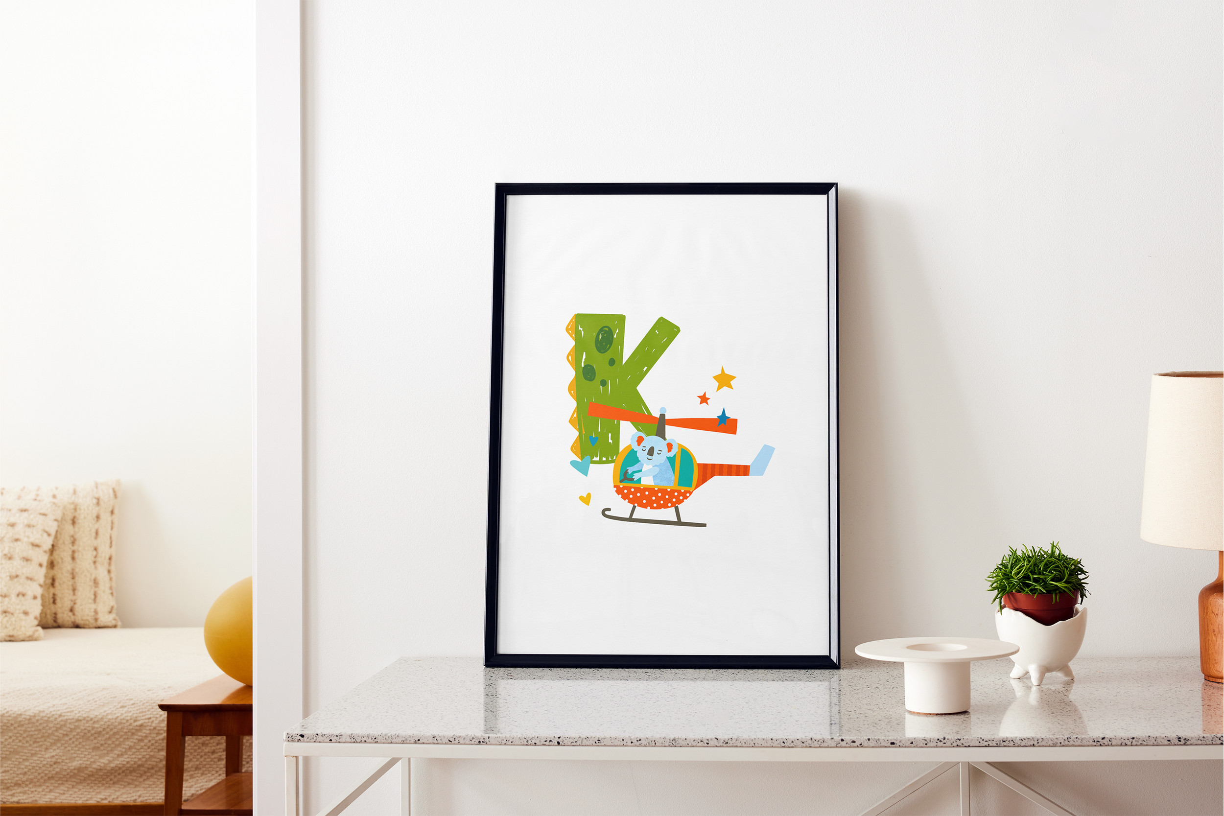K is for Koala Giclée Print