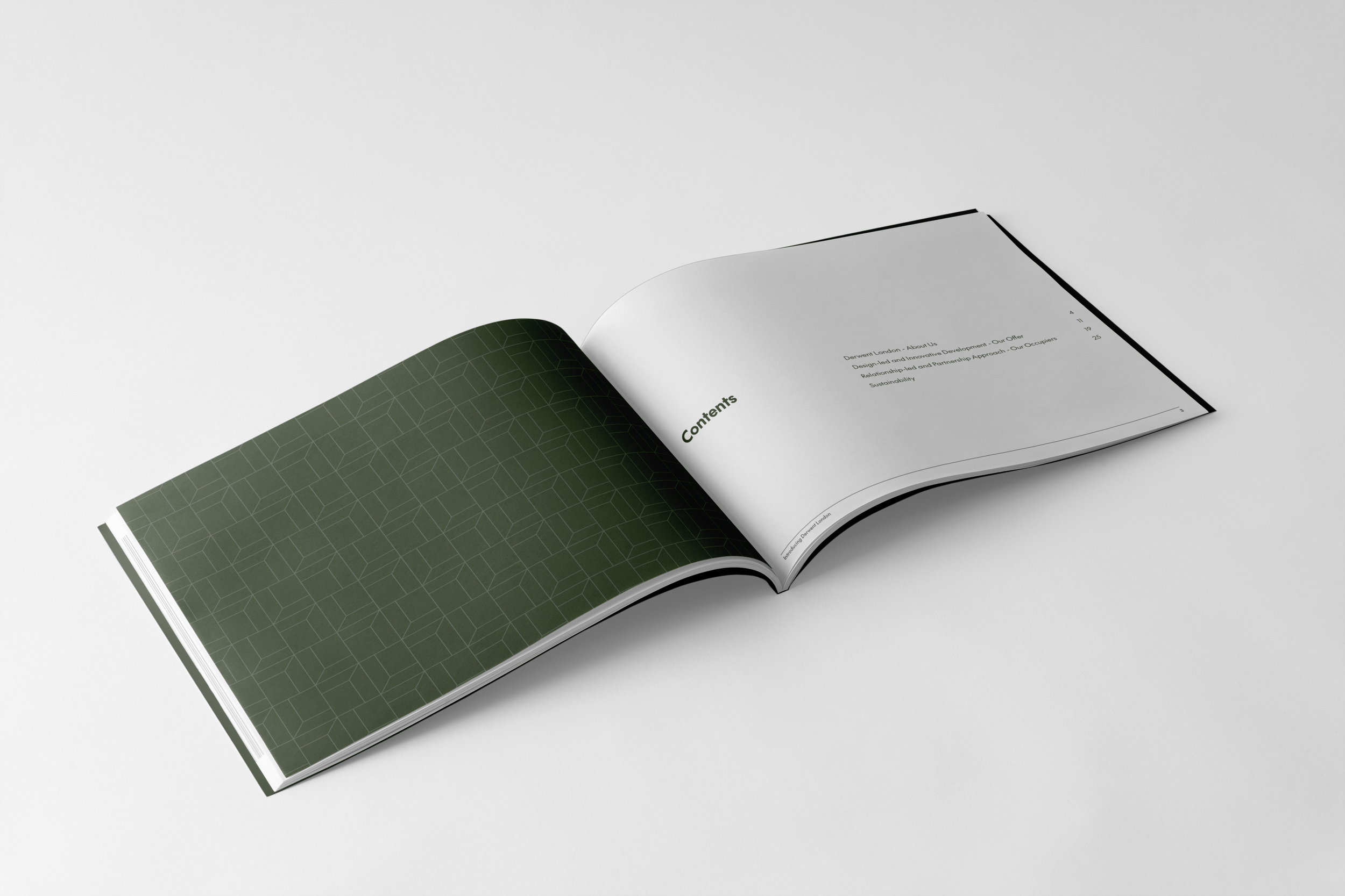 Introducing Derwent London • Premium Printed Brochure