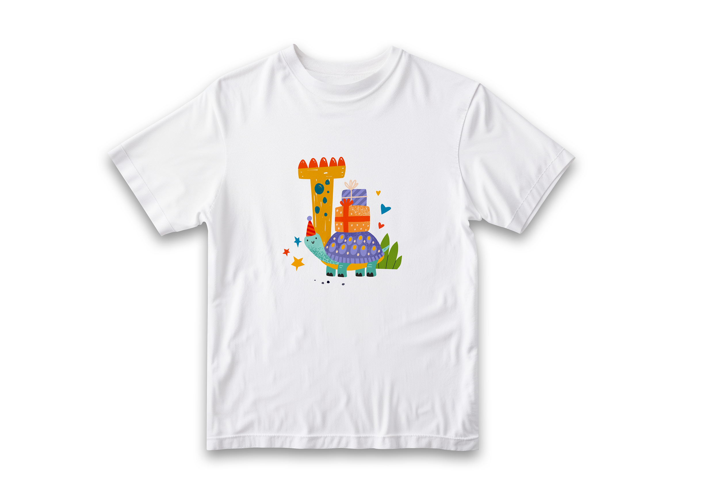 T for Tortoise T-Shirt flat.png