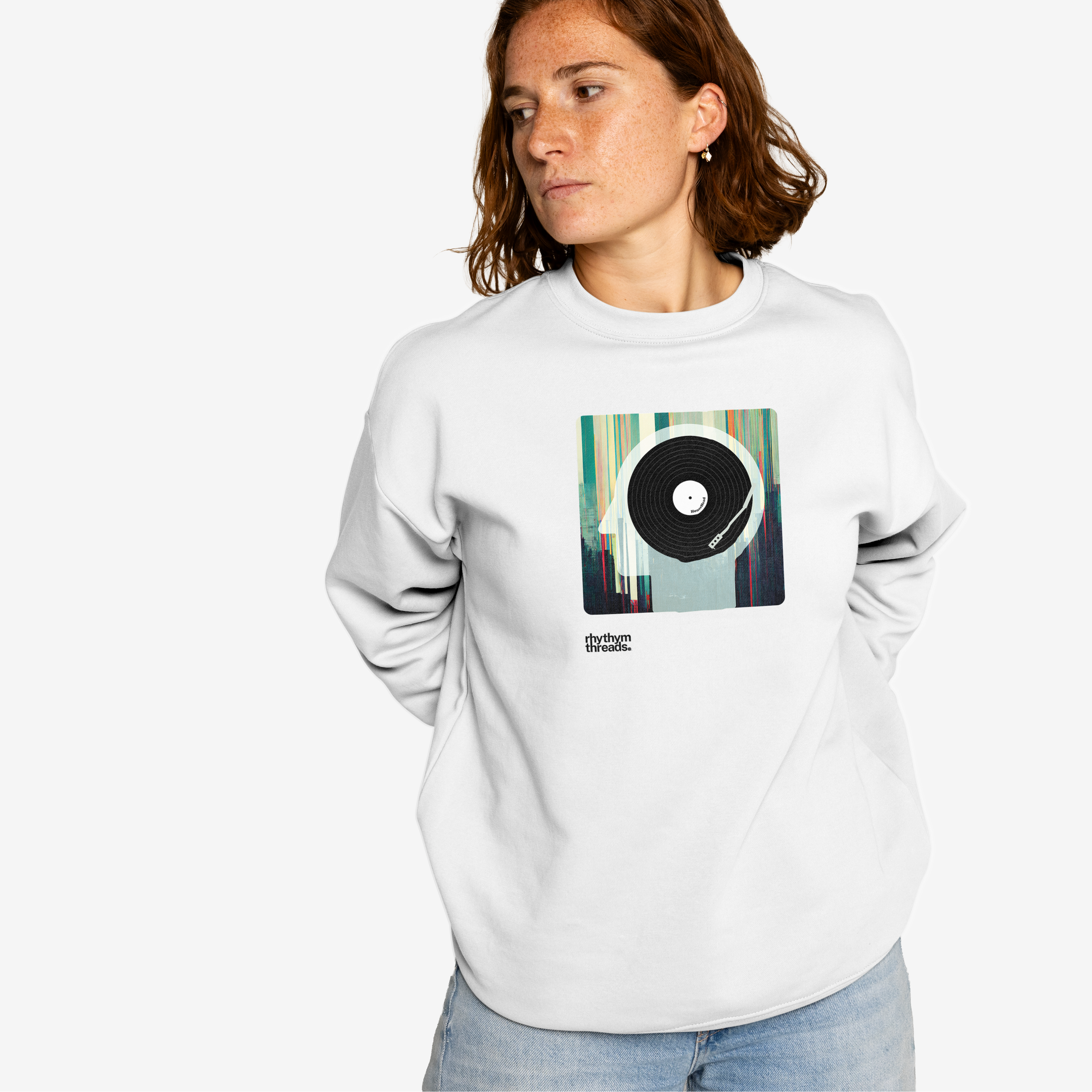 'House Head' white sweatshirt