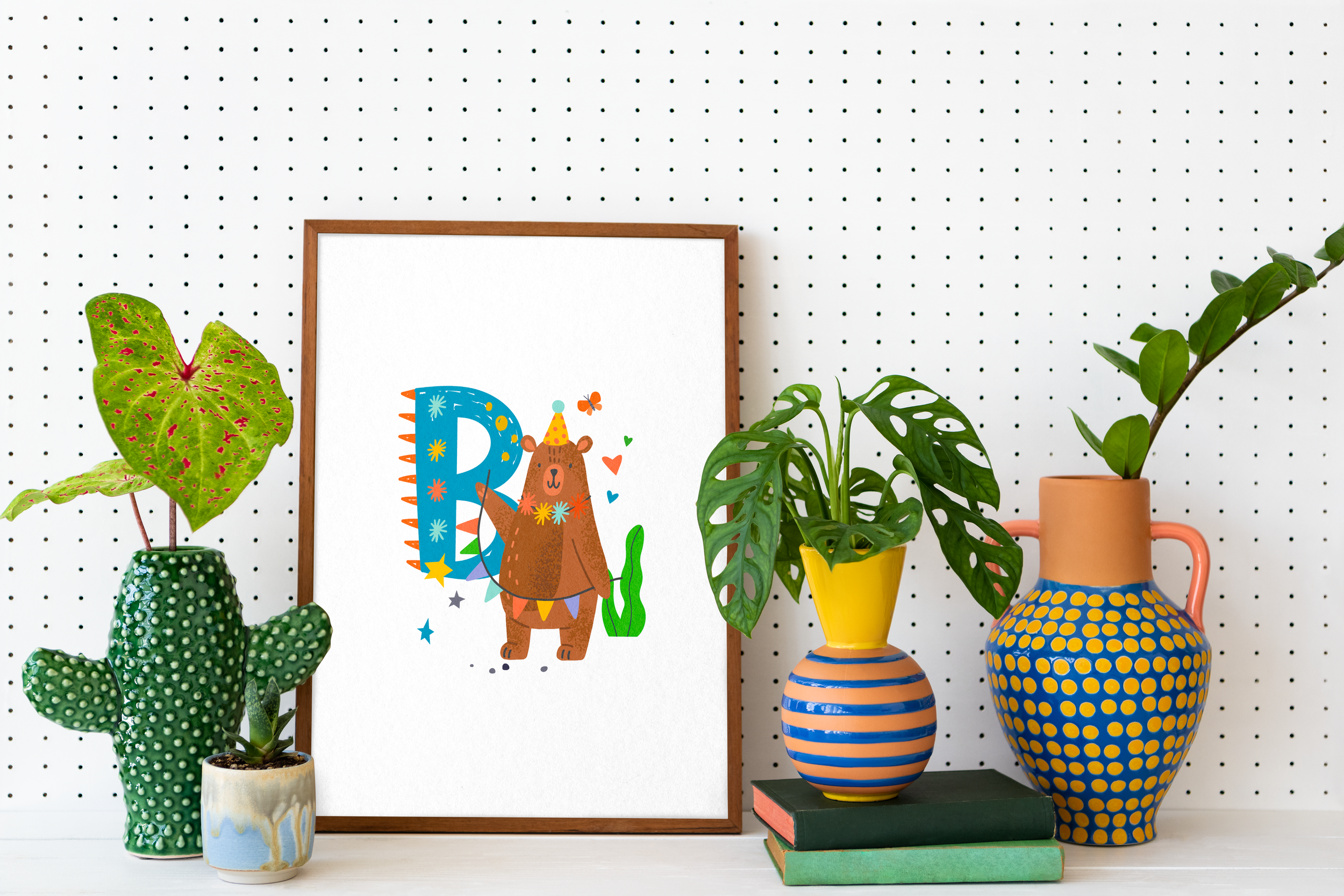 B is for Bear Giclée Print