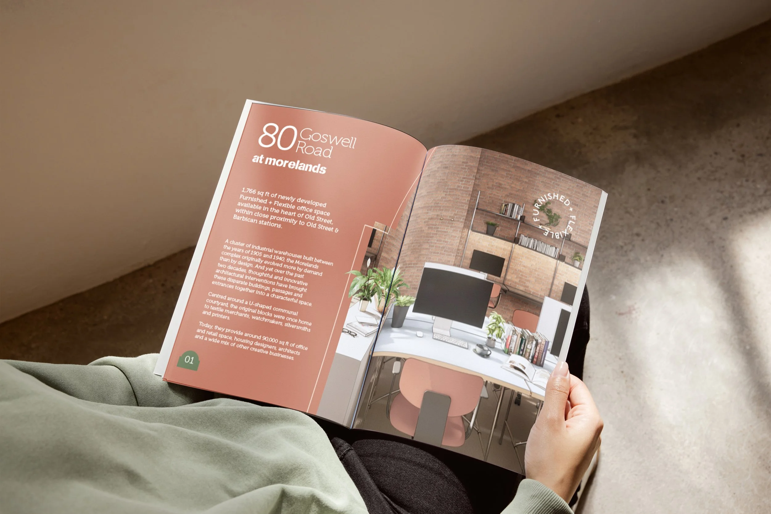 80 Goswell Road EC1 • Printed Brochure
