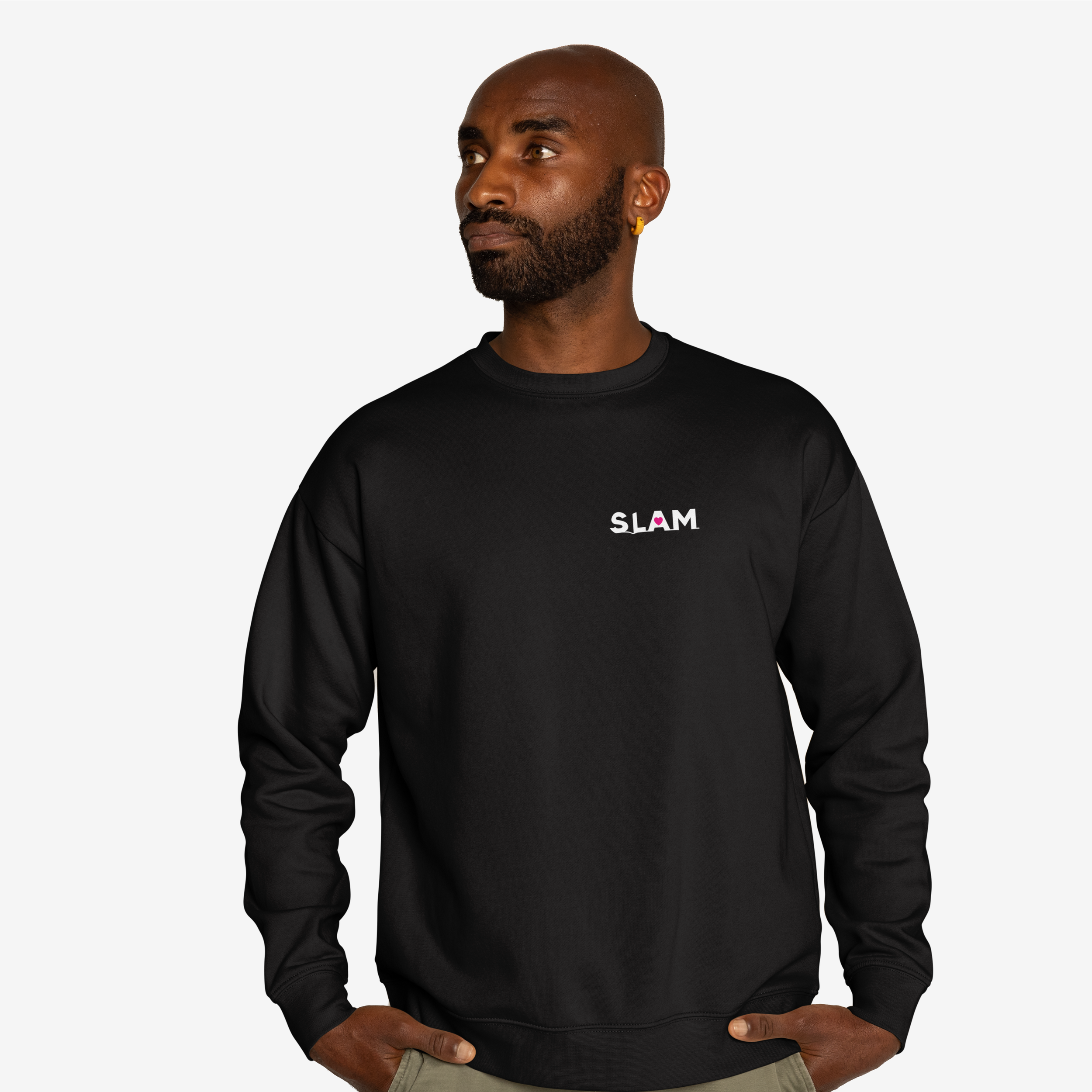 The Original SLAM Sweatshirt (Black) • £40
