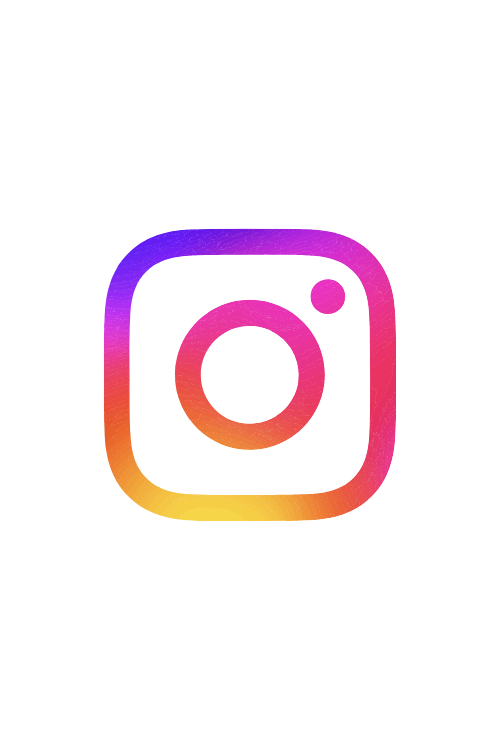 Instagram logo with a gradient color scheme of purple, pink, and orange.