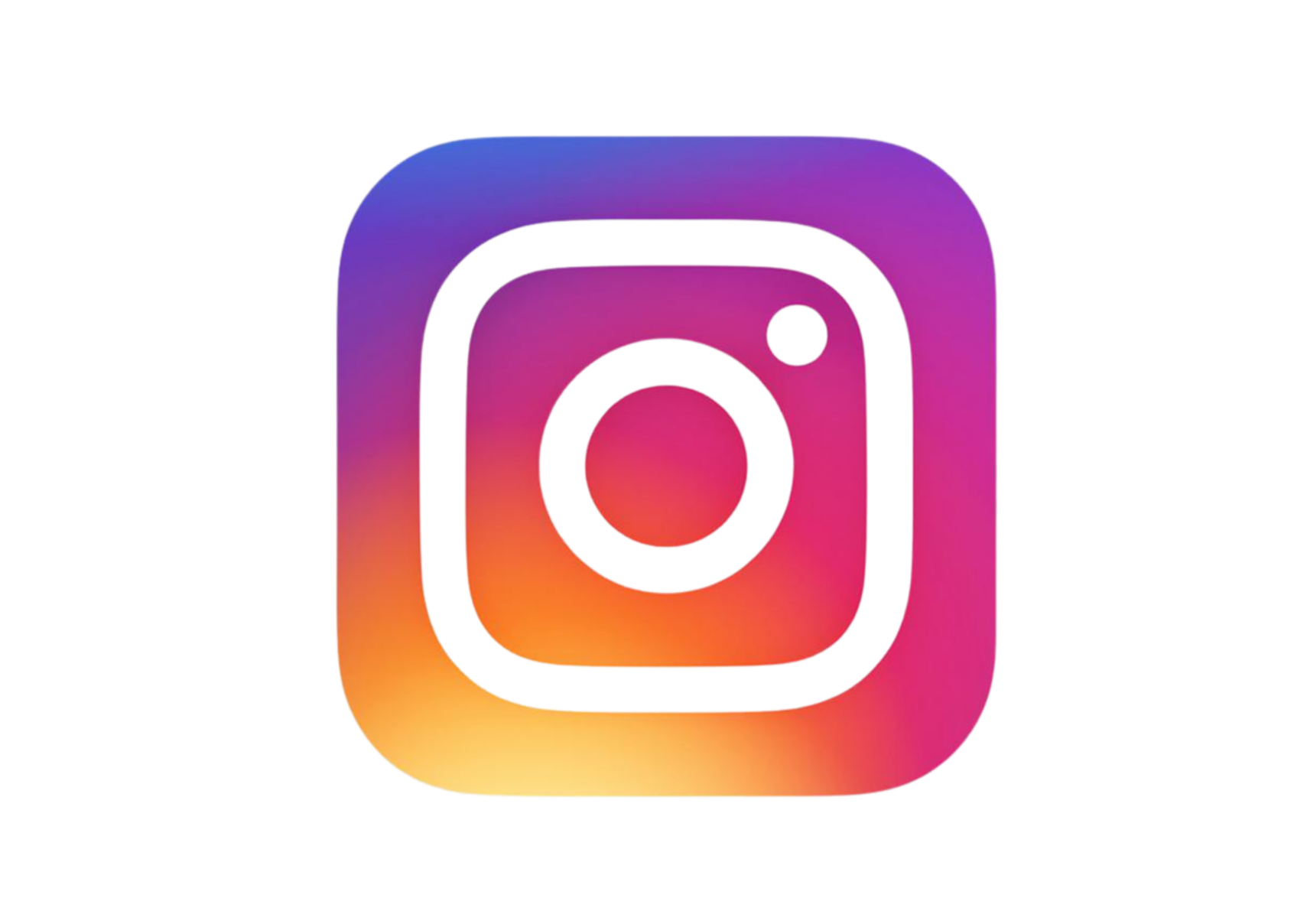 Instagram app icon with a colorful gradient background and a white outline of a camera.