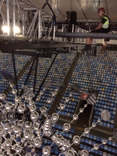 bespoke rigging installations leeds based rigging and Stretch tent hire and installation riggers rigging