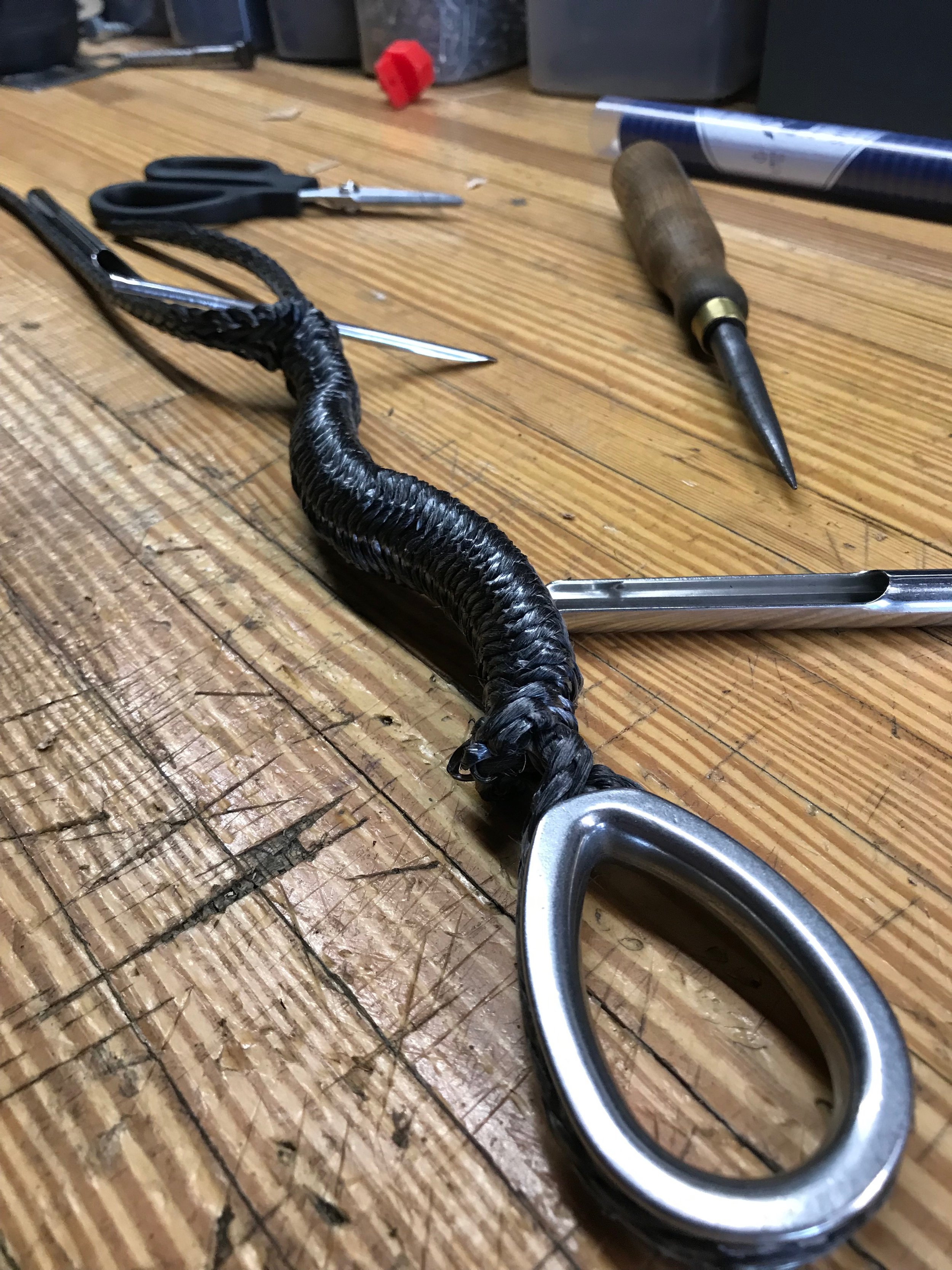 stretch tent rigging dyneema splicing leeds Yorkshire rope makers net makers installation climbing rigging riggers dyneema leeds