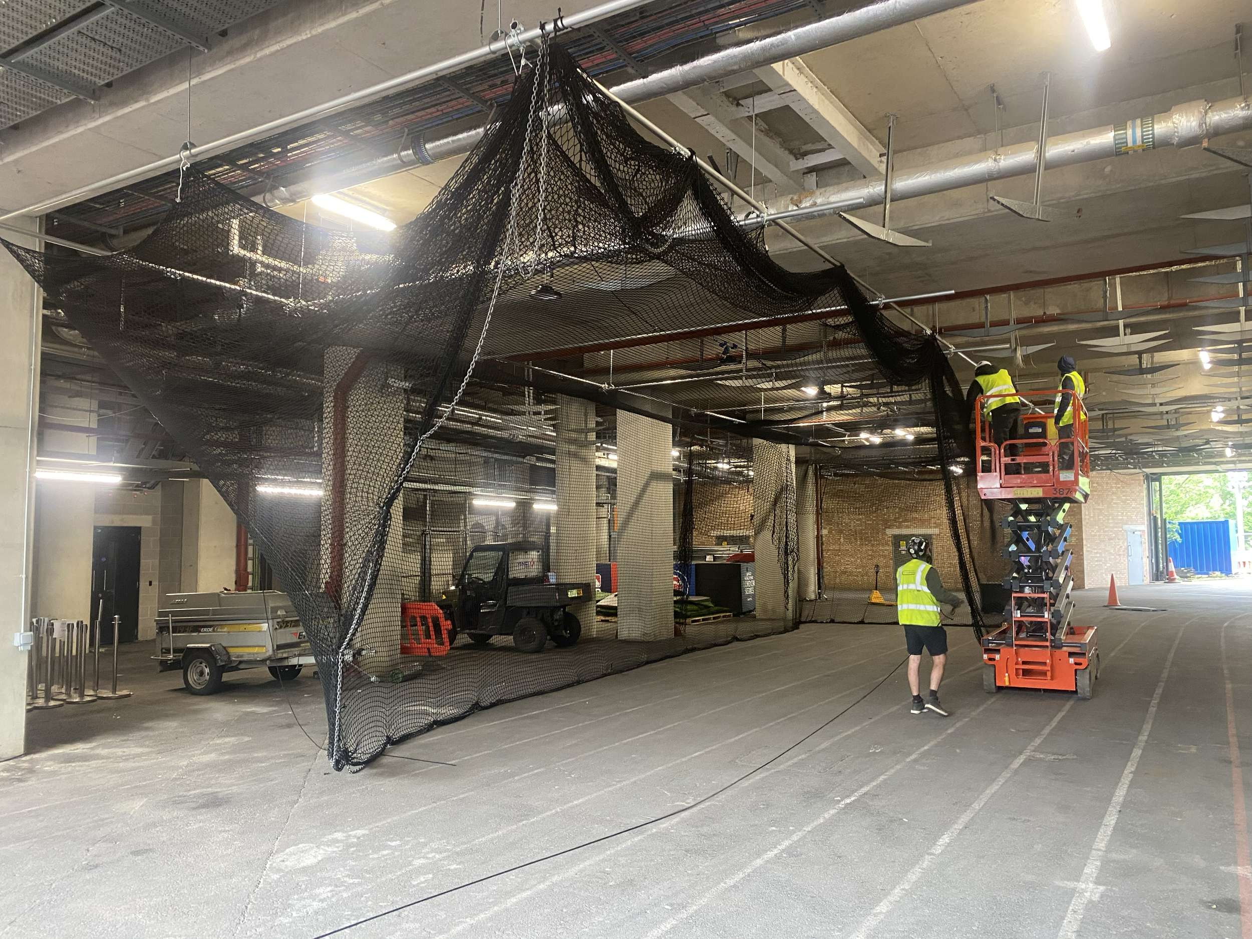 batting nets foot ball nets golf nets netting installations net makers leeds Yorkshire