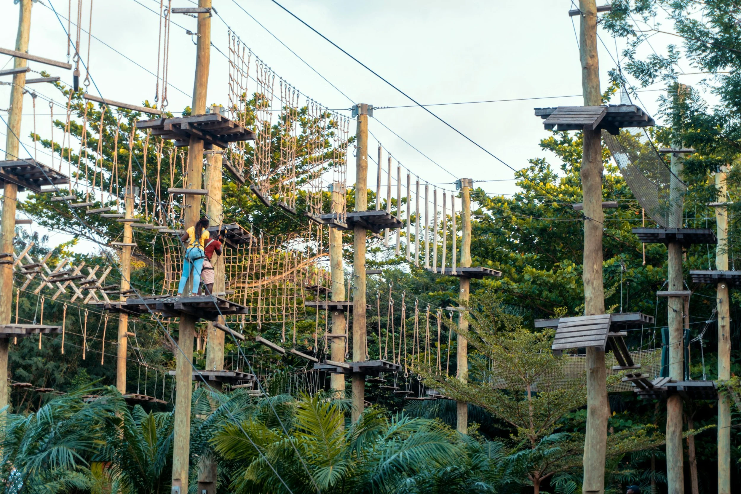 high ropes courses based in leeds West Yorkshire wire rope playground installation adventure course leeds assault courses biplane go ape outdoor adventure Hangfast Entre prises south west play climbing wall tru blu clip and climb truss installation 