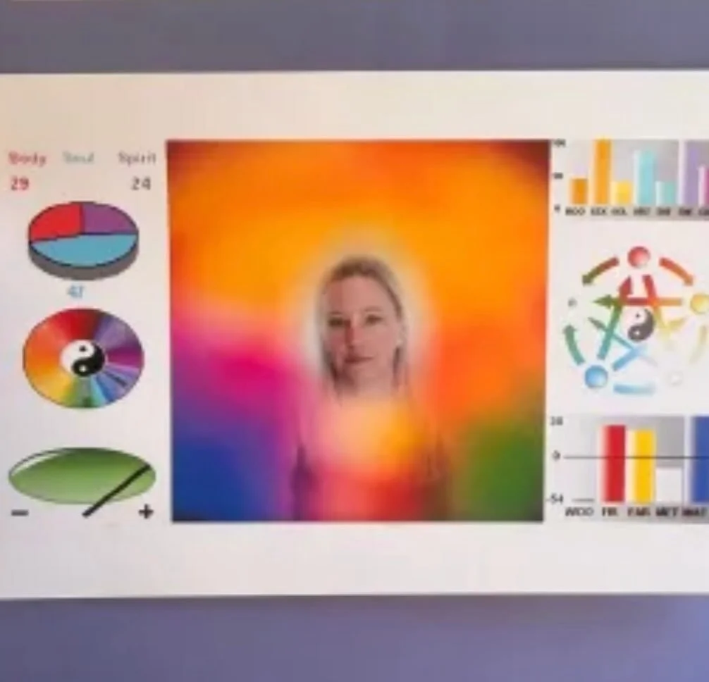 I recently had my aura read in Sedona&hellip; because of course I did. 

She told me that I&rsquo;m holding resentment in my heart&hellip; you can see it on the picture. She said that the good news is that it&rsquo;s not squishing the rest of my aura