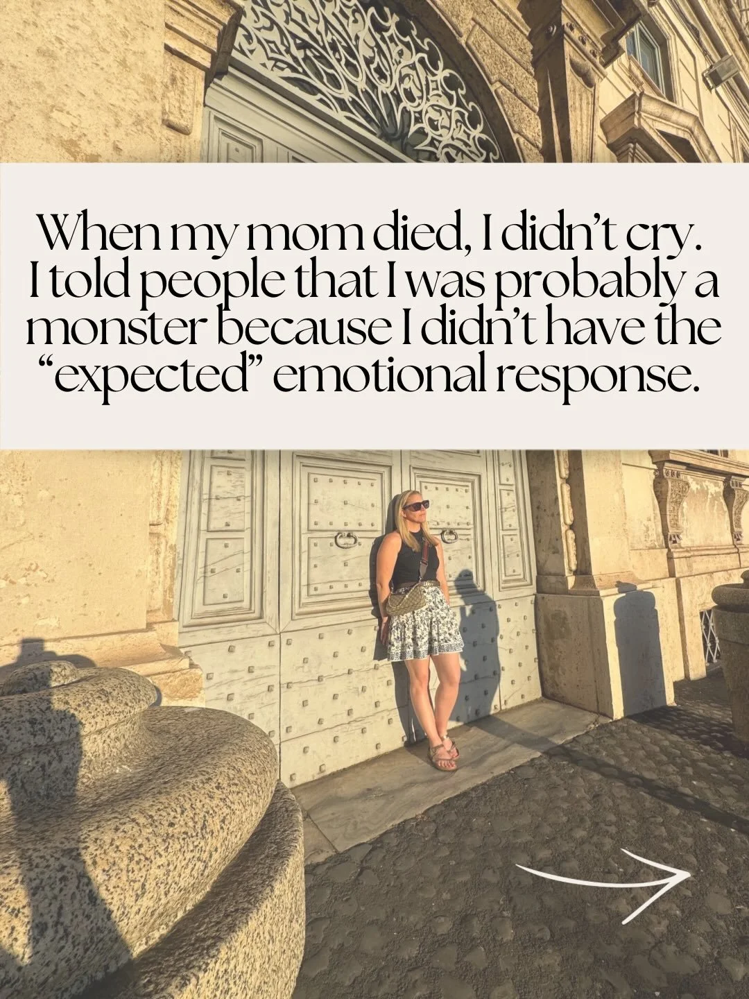 Three years ago today, I lost my mom. 

Leading up to her death, I thought that I had pretty well sorted through everything and made peace with it. But you never know how you&rsquo;ll react when these things happen and my reaction really surprised me