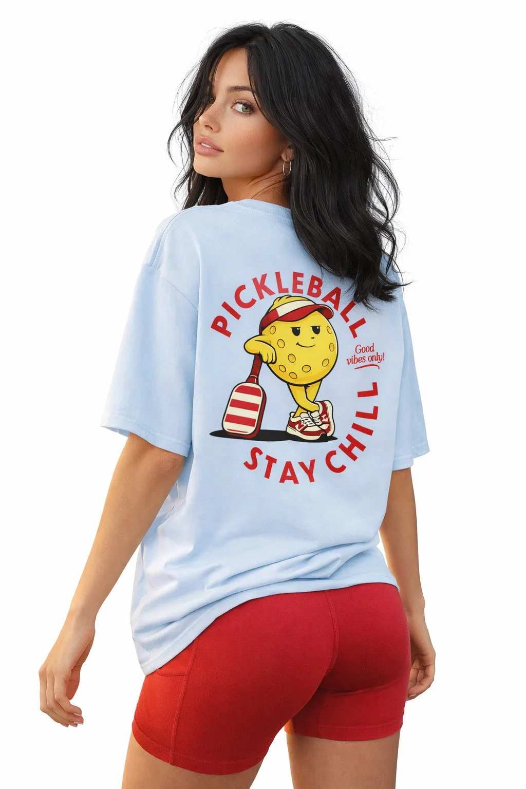 Funny Pickleball Shirt for Women – Stay Chill Graphic Tee
