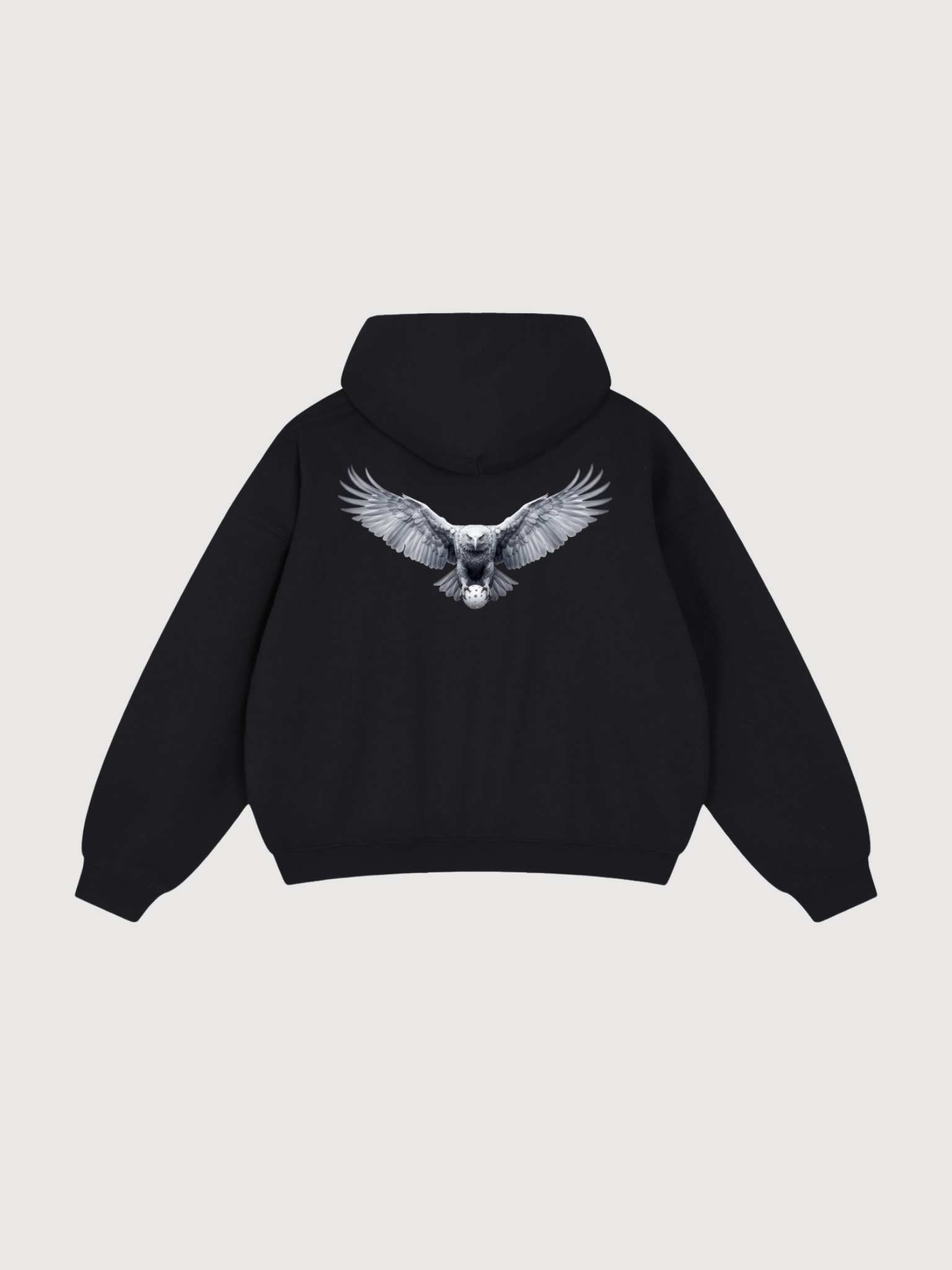 womens-black-eagle-hoodie-back-flatlay-luxury-pickleball-streetwear.png